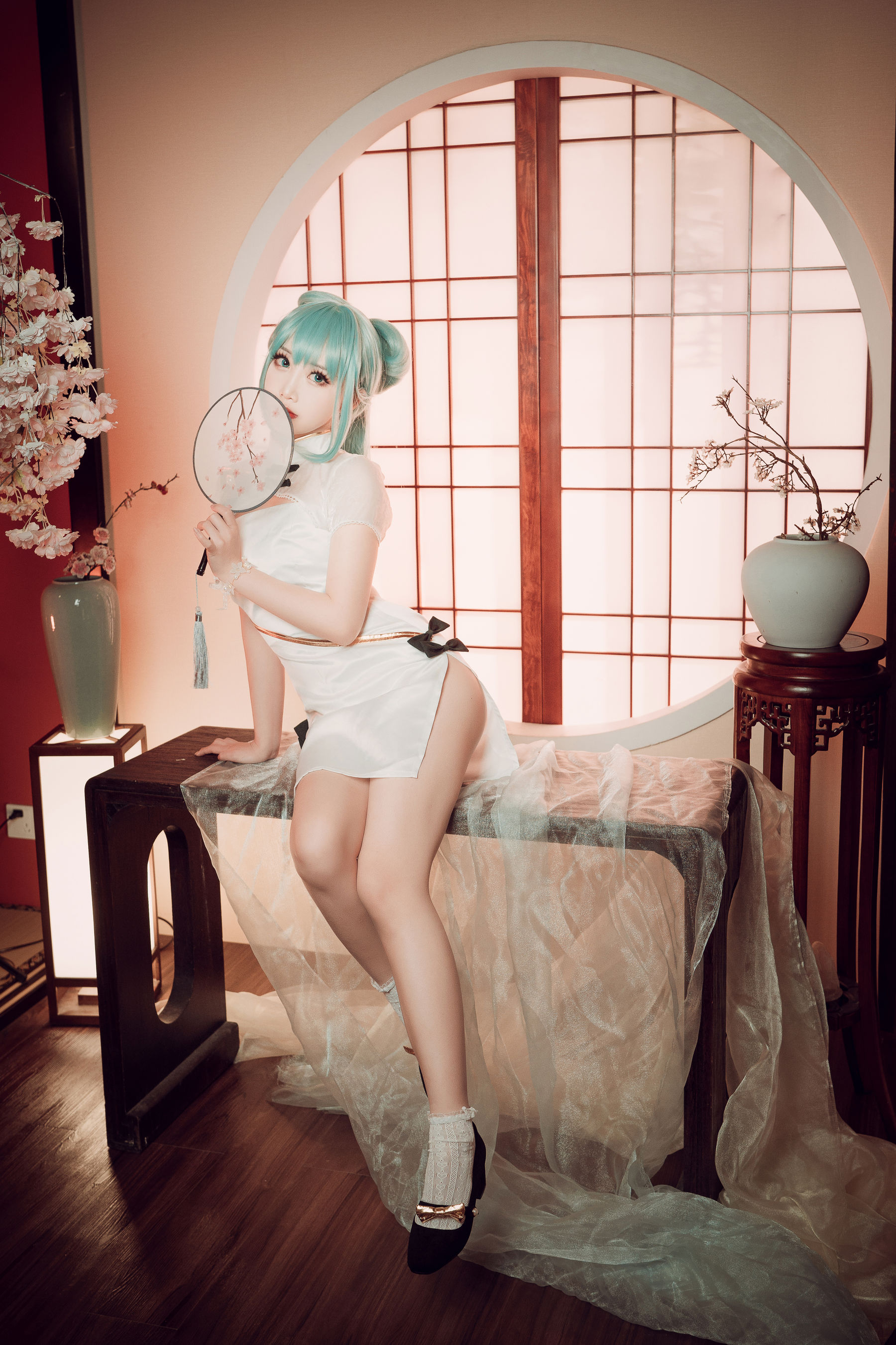 图片[1] - 面饼仙儿 - 初音旗袍 [28P] - 机器猫次元 - 机器猫次元