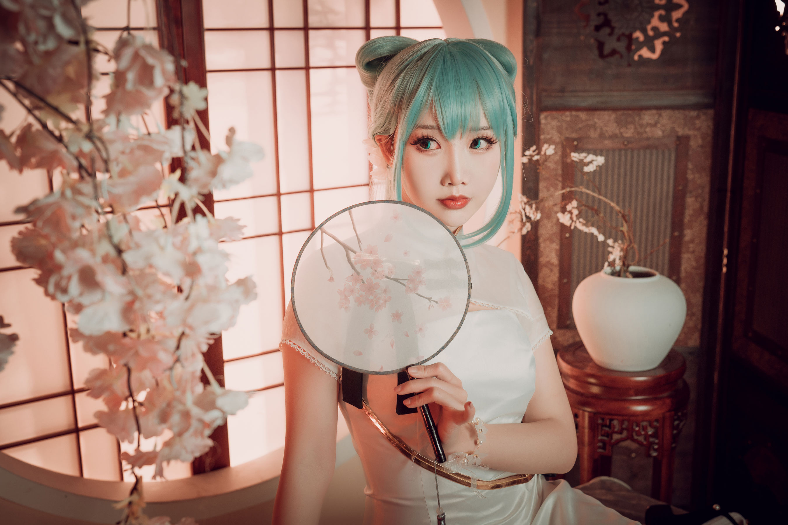 图片[2] - 面饼仙儿 - 初音旗袍 [28P] - 机器猫次元 - 机器猫次元