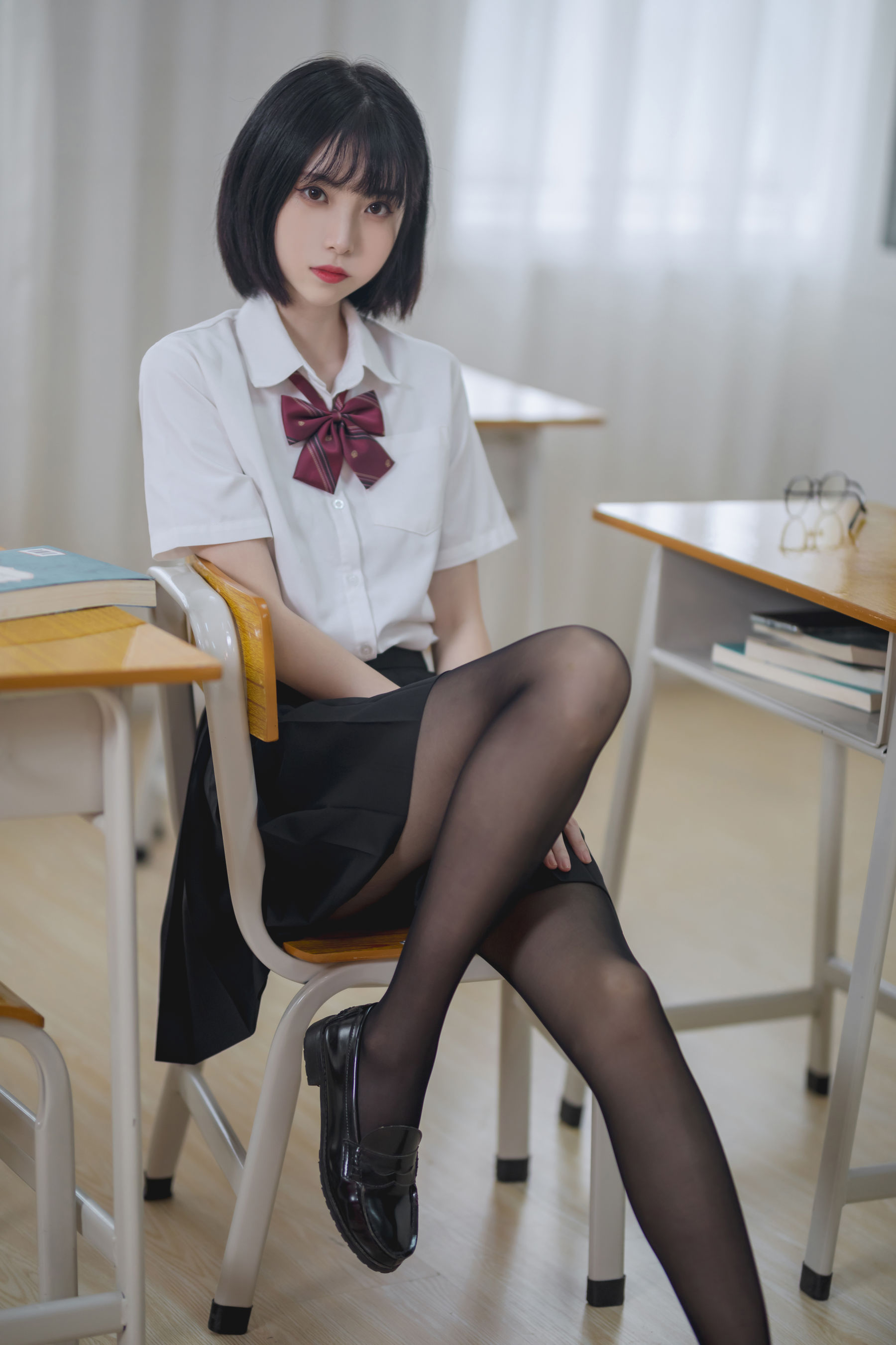 图片[8] - 许岚 - 教室jk黑丝 [40P] - 机器猫次元 - 机器猫次元