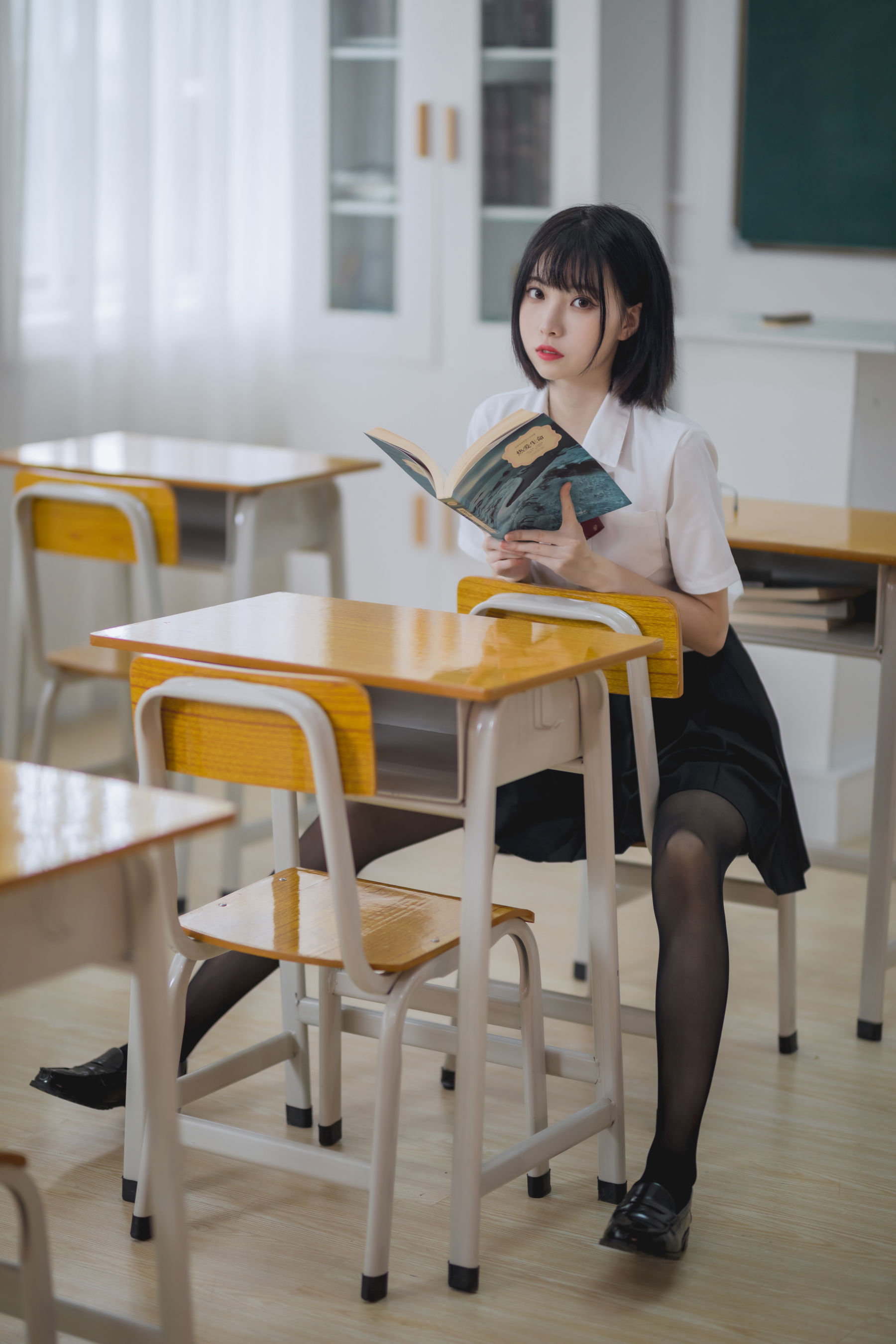 图片[3] - 许岚 - 教室jk黑丝 [40P] - 机器猫次元 - 机器猫次元