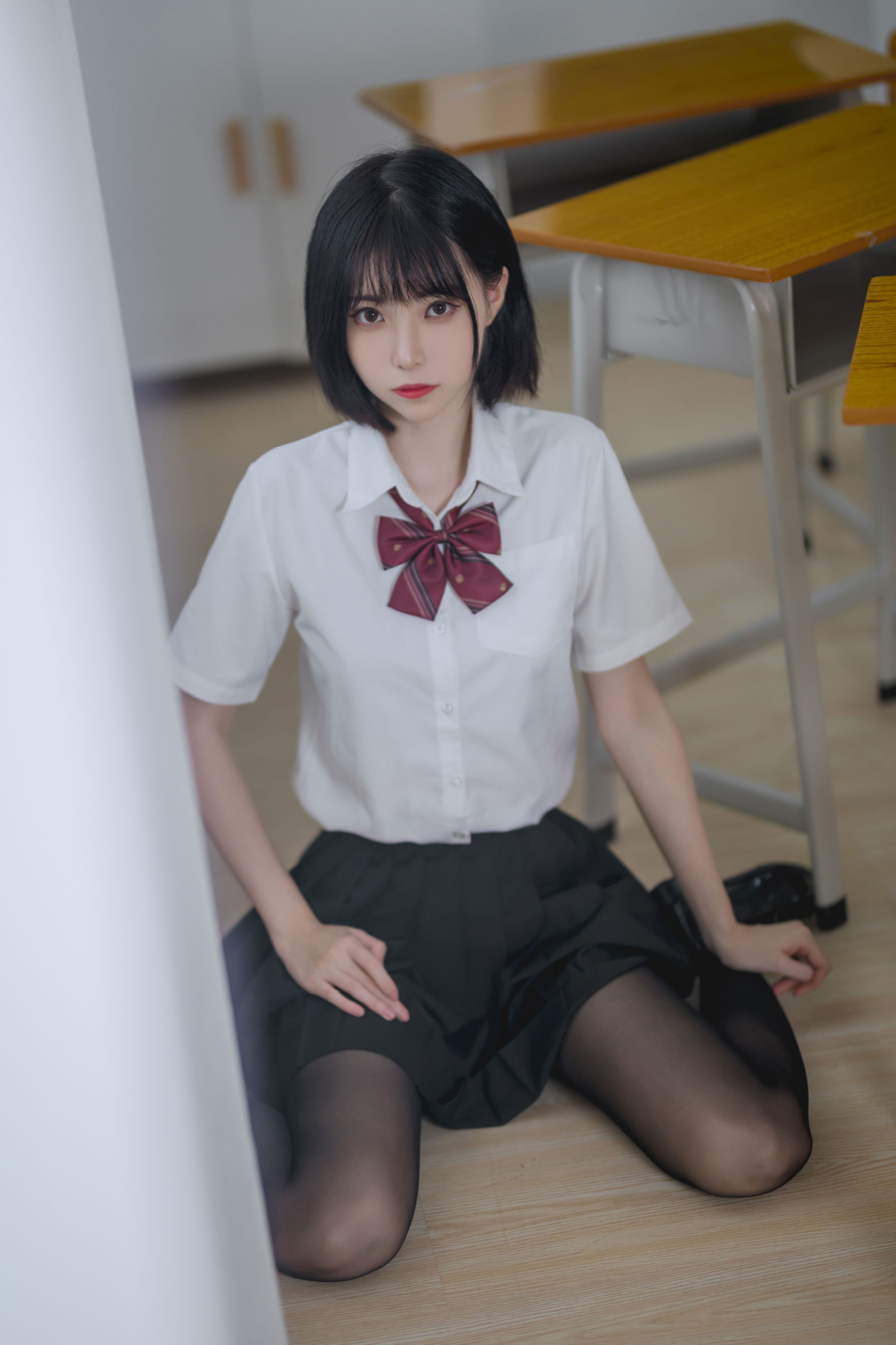 图片[4] - 许岚 - 教室jk黑丝 [40P] - 机器猫次元 - 机器猫次元