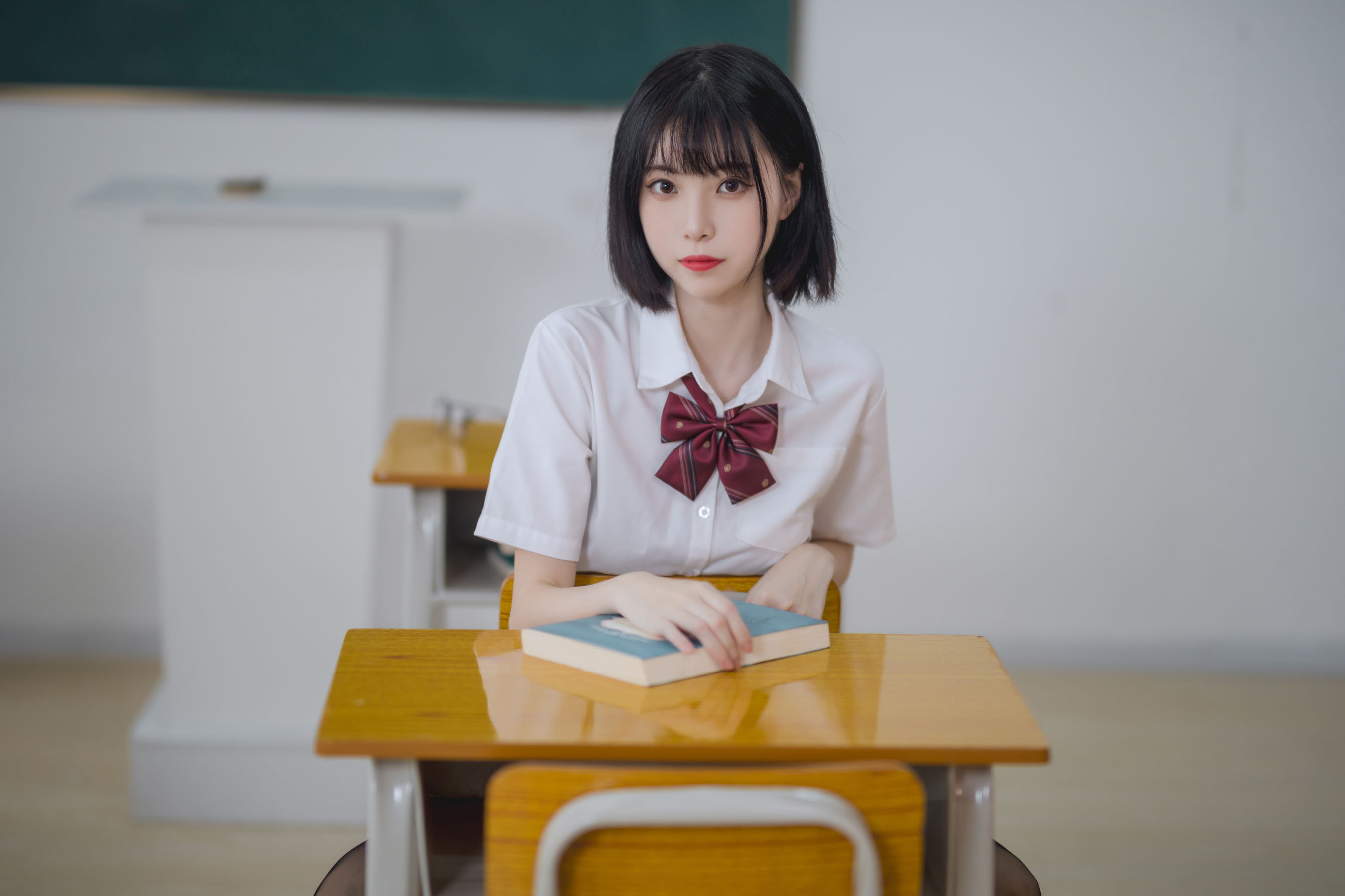 图片[2] - 许岚 - 教室jk黑丝 [40P] - 机器猫次元 - 机器猫次元