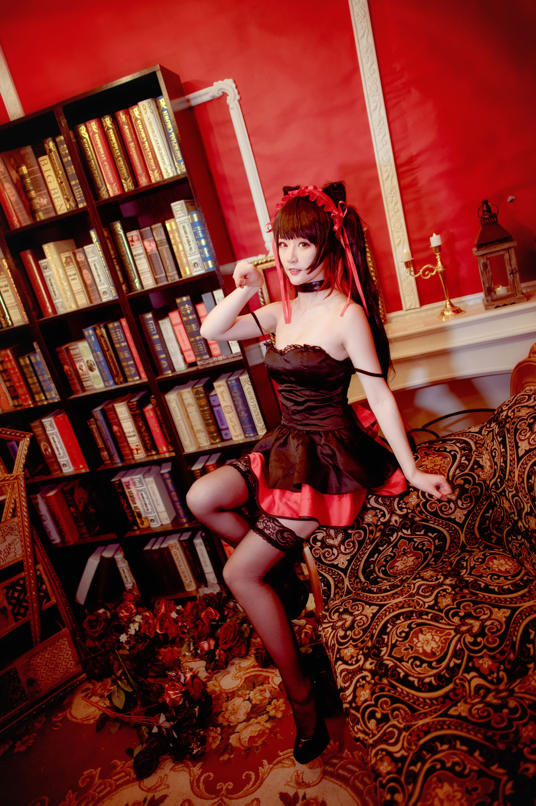 图片[1] - yui金鱼 - 时崎狂三 黑裙 [11P] - 机器猫次元 - 机器猫次元