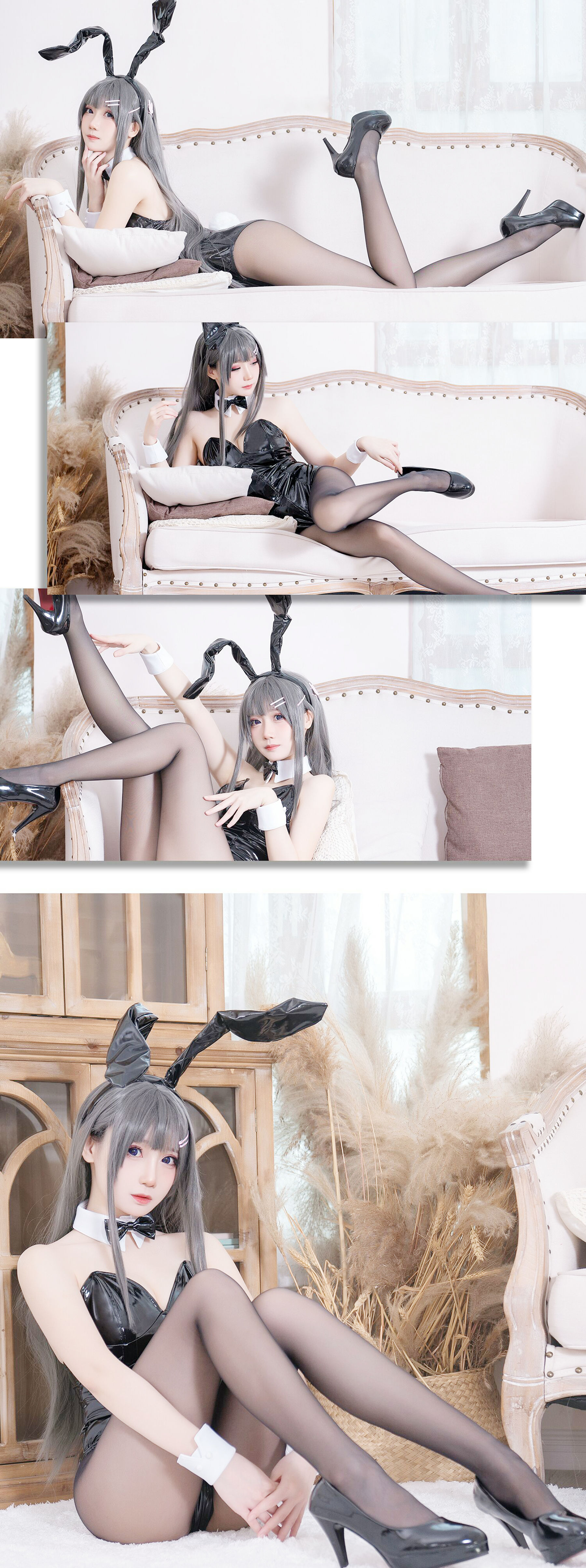 图片[1] - 焖焖碳 - 樱岛麻衣兔女郎 [32P] - 机器猫次元 - 机器猫次元