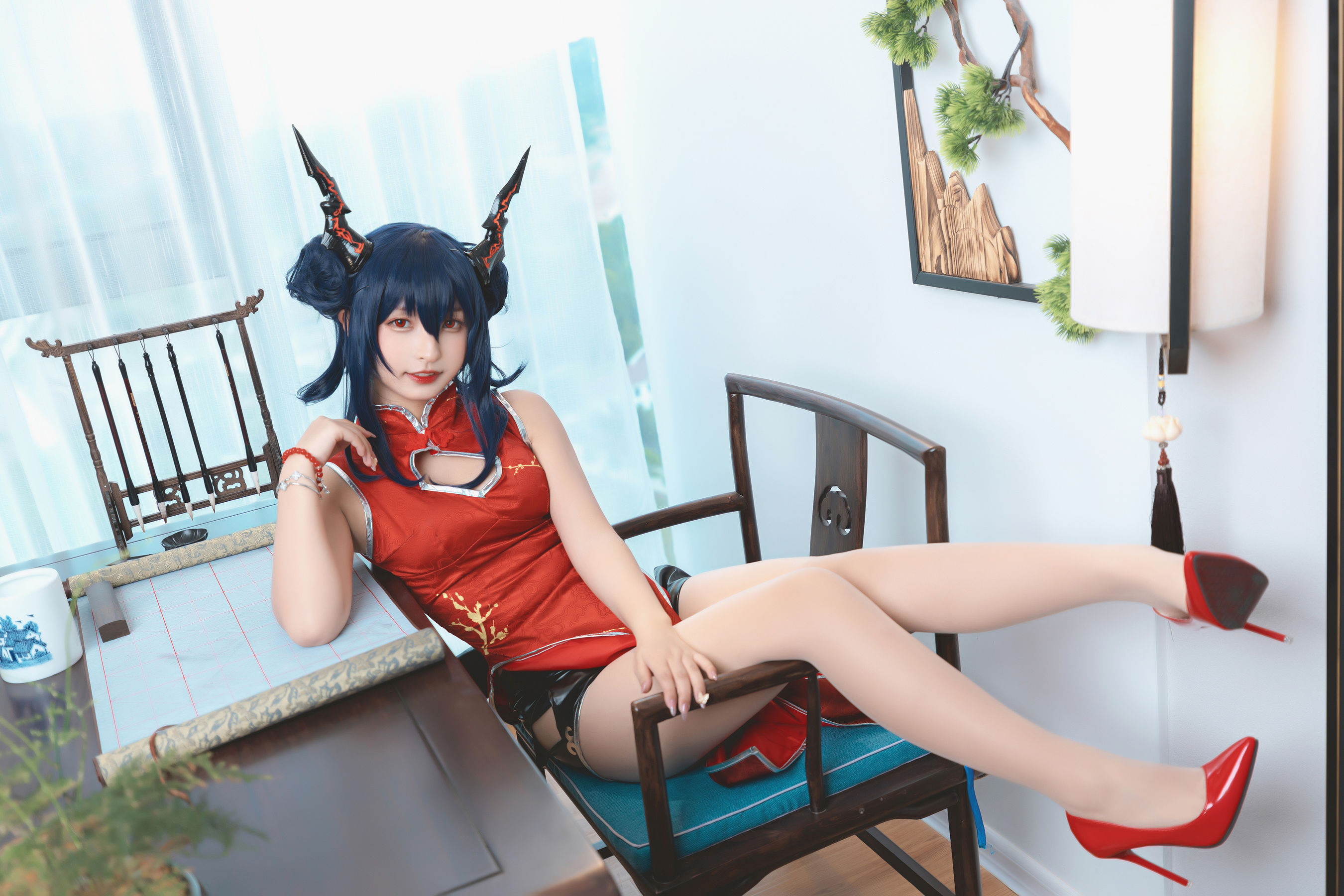图片[7] - 神楽坂真冬 - 旗袍魔女 [75P] - 机器猫次元 - 机器猫次元