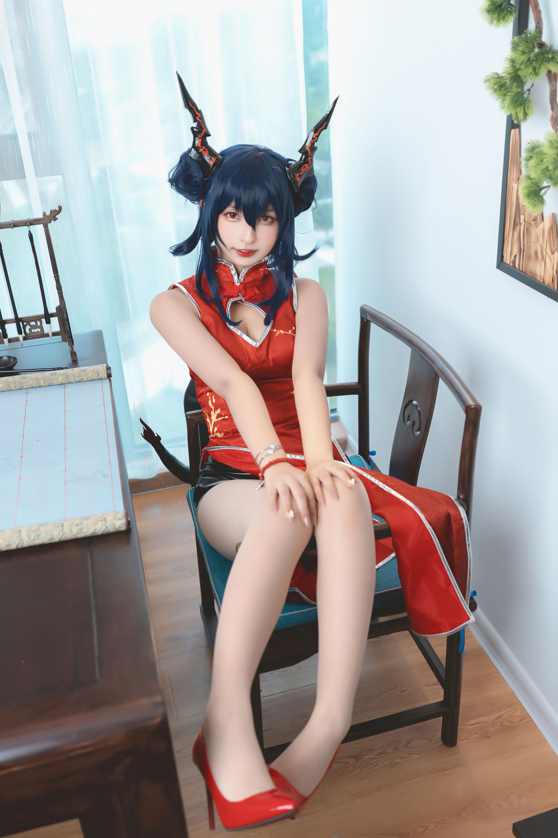 图片[6] - 神楽坂真冬 - 旗袍魔女 [75P] - 机器猫次元 - 机器猫次元