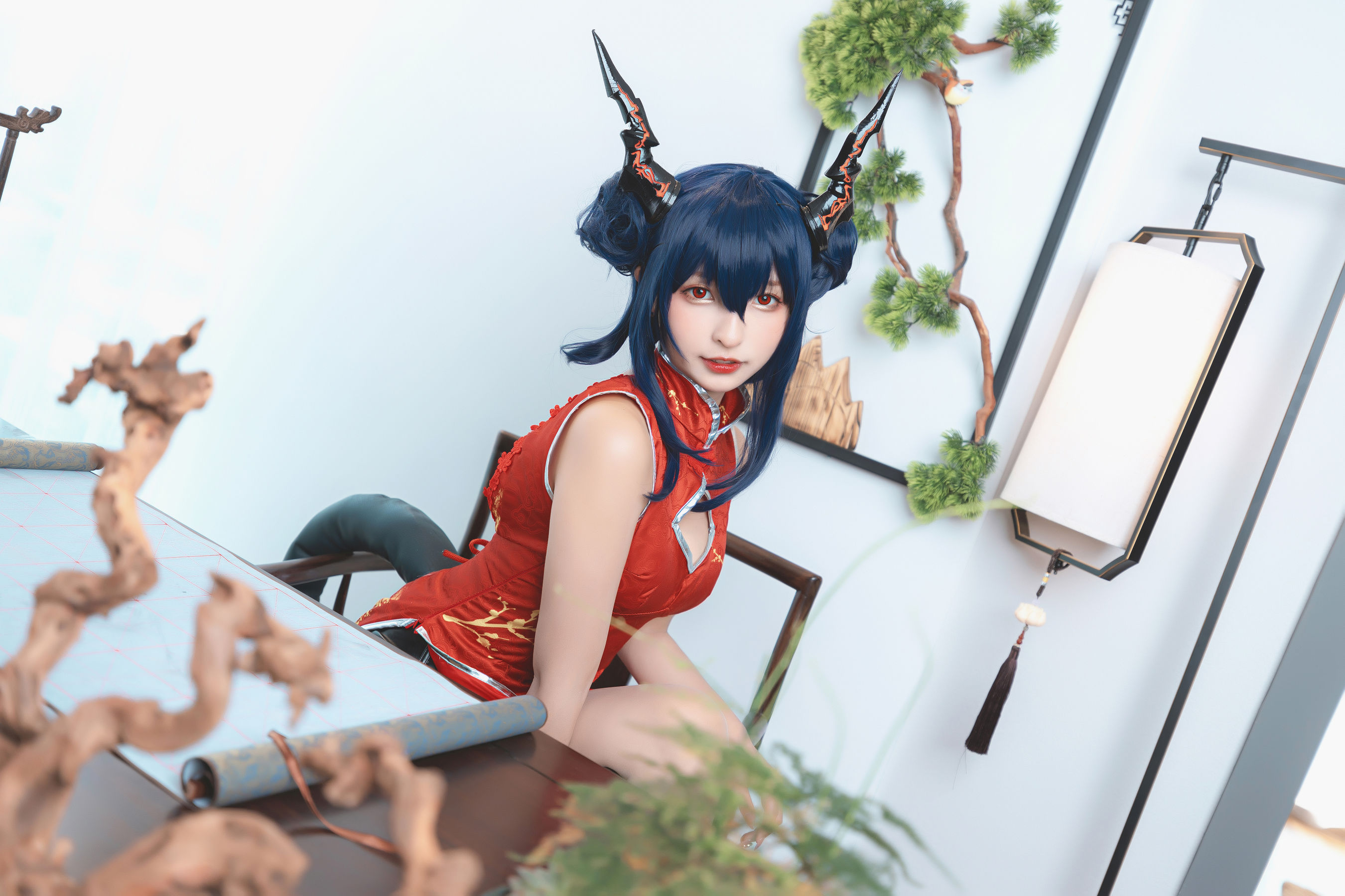图片[5] - 神楽坂真冬 - 旗袍魔女 [75P] - 机器猫次元 - 机器猫次元