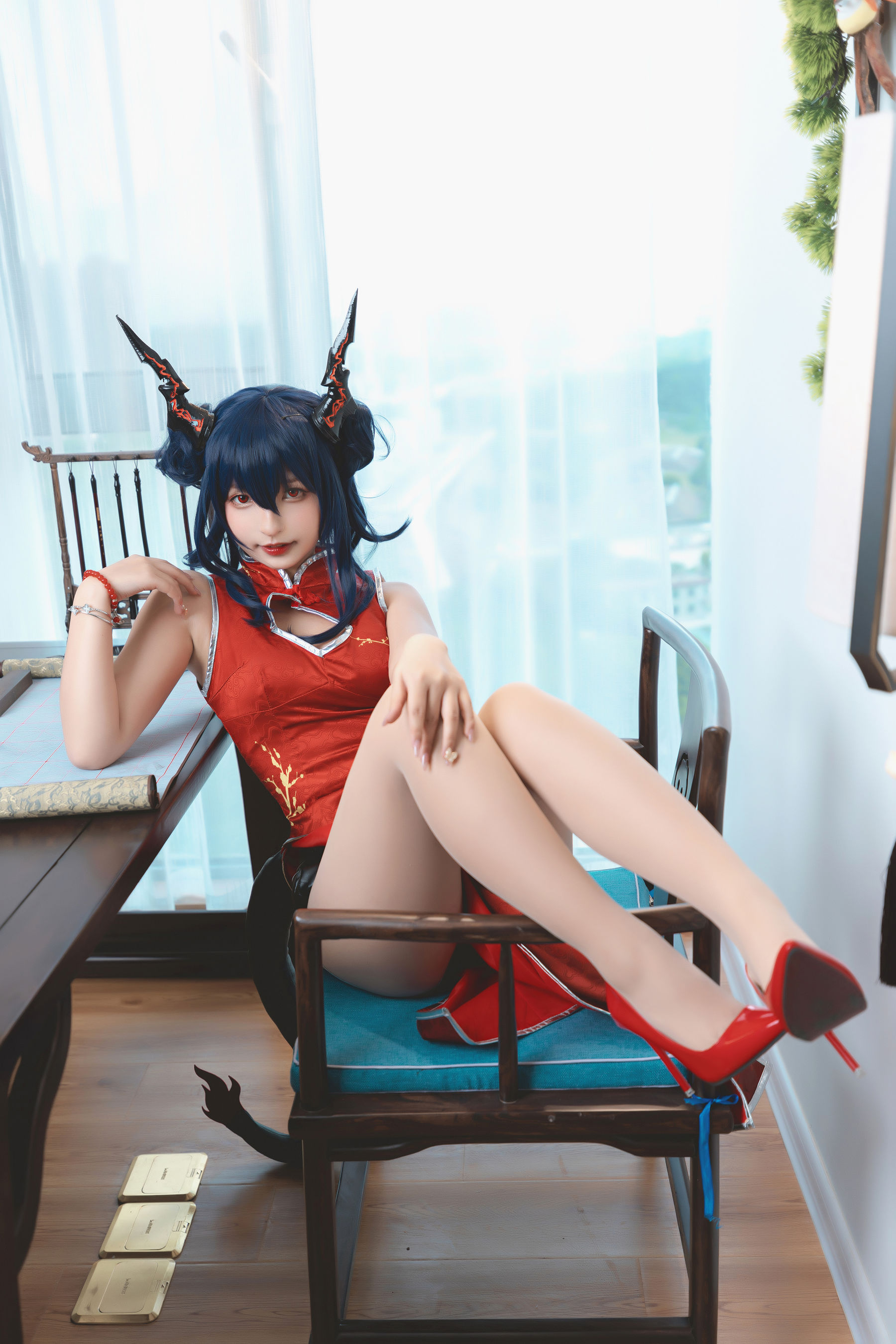 图片[8] - 神楽坂真冬 - 旗袍魔女 [75P] - 机器猫次元 - 机器猫次元