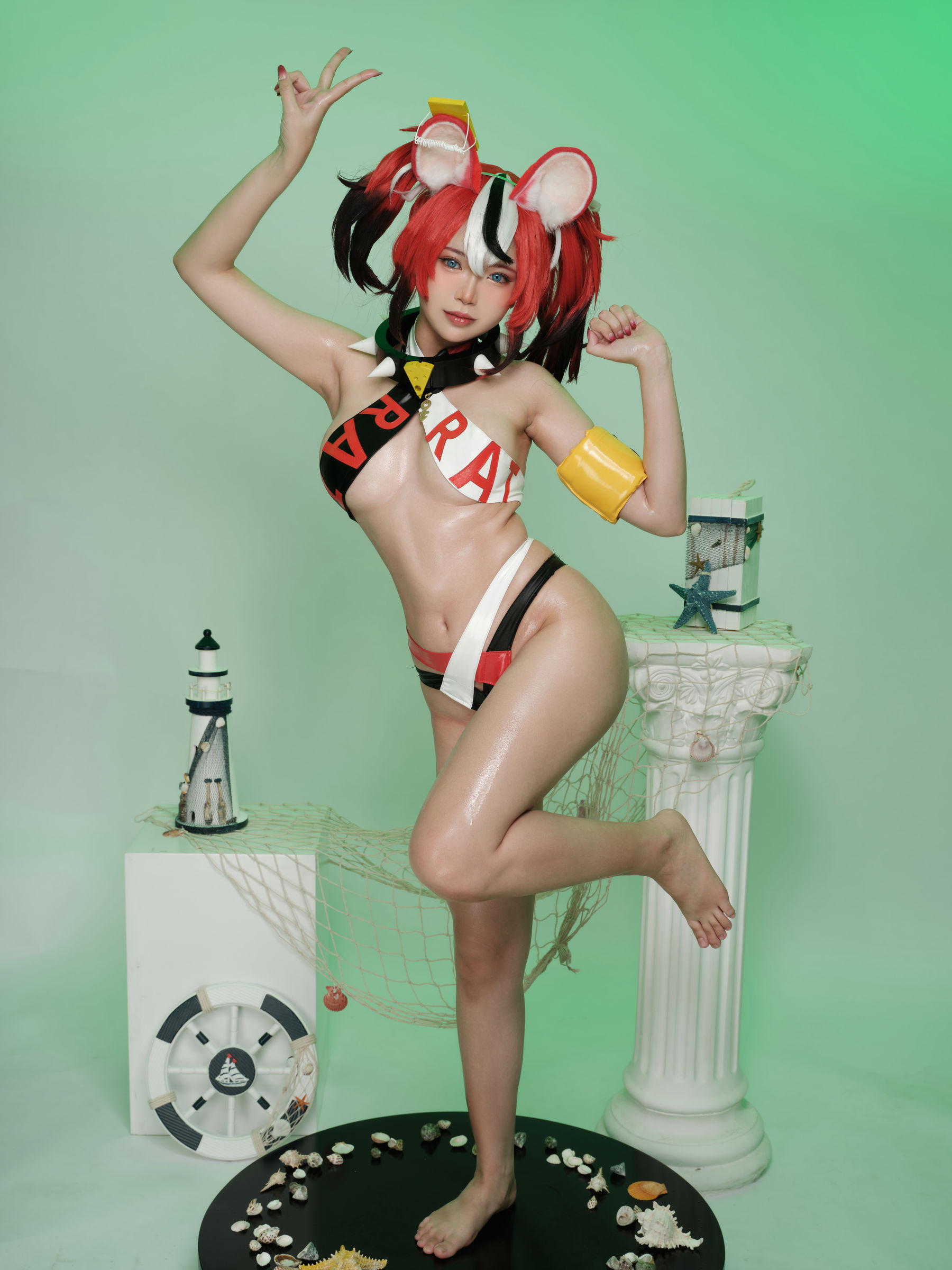 图片[6] - ZinieQ - Hakos Baelz Pole Dancing [38P] - 机器猫次元 - 机器猫次元