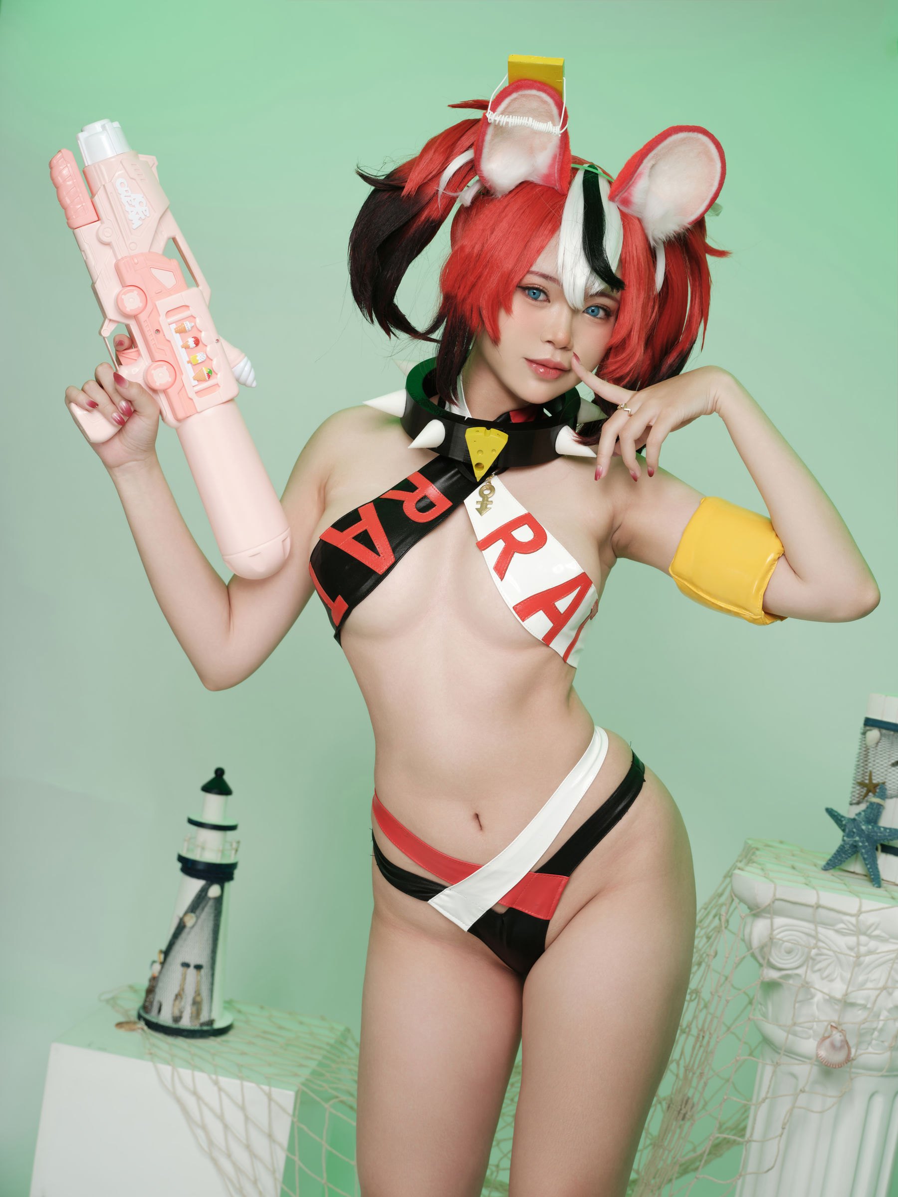 图片[3] - ZinieQ - Hakos Baelz Pole Dancing [38P] - 机器猫次元 - 机器猫次元