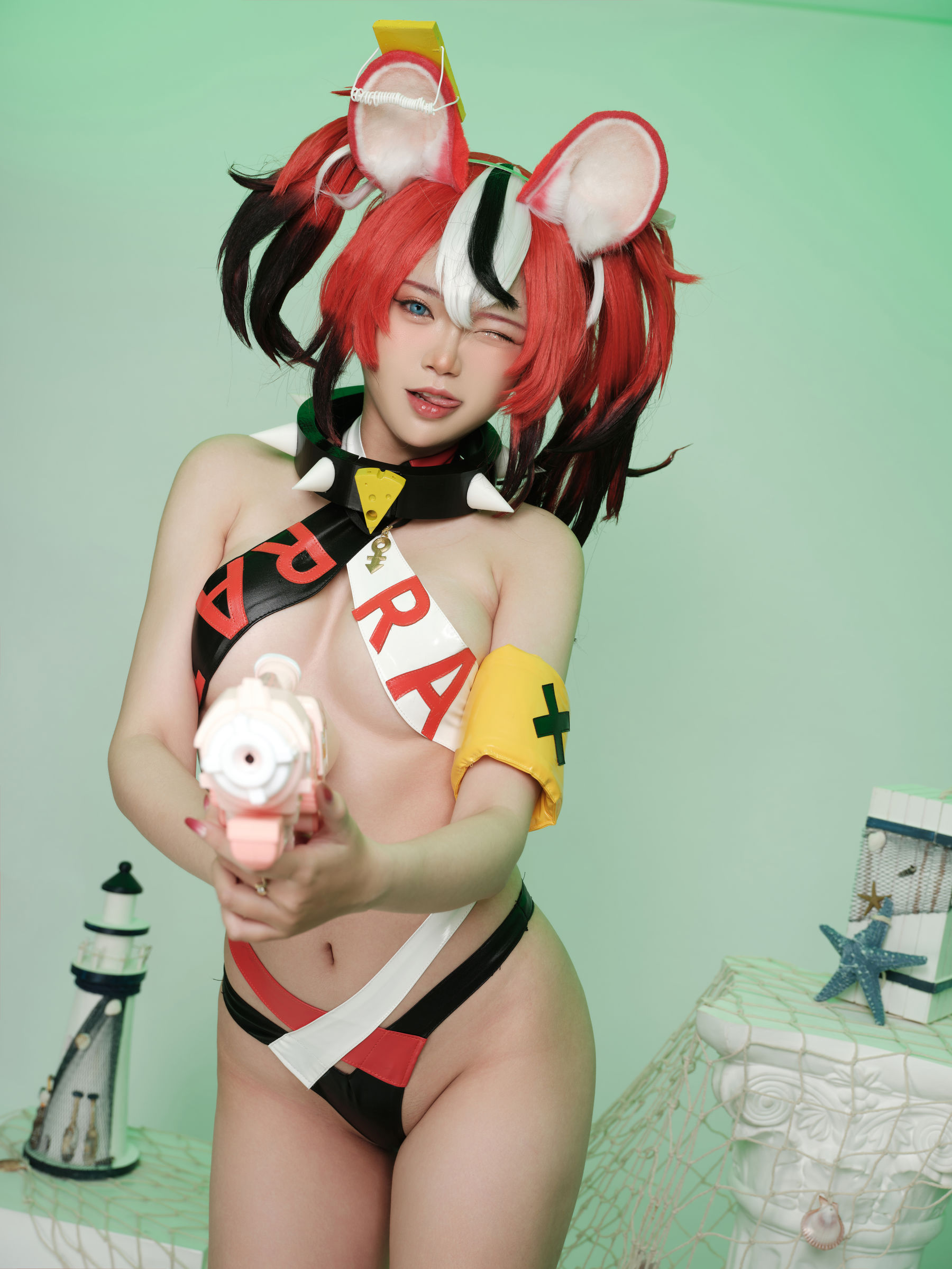 图片[4] - ZinieQ - Hakos Baelz Pole Dancing [38P] - 机器猫次元 - 机器猫次元