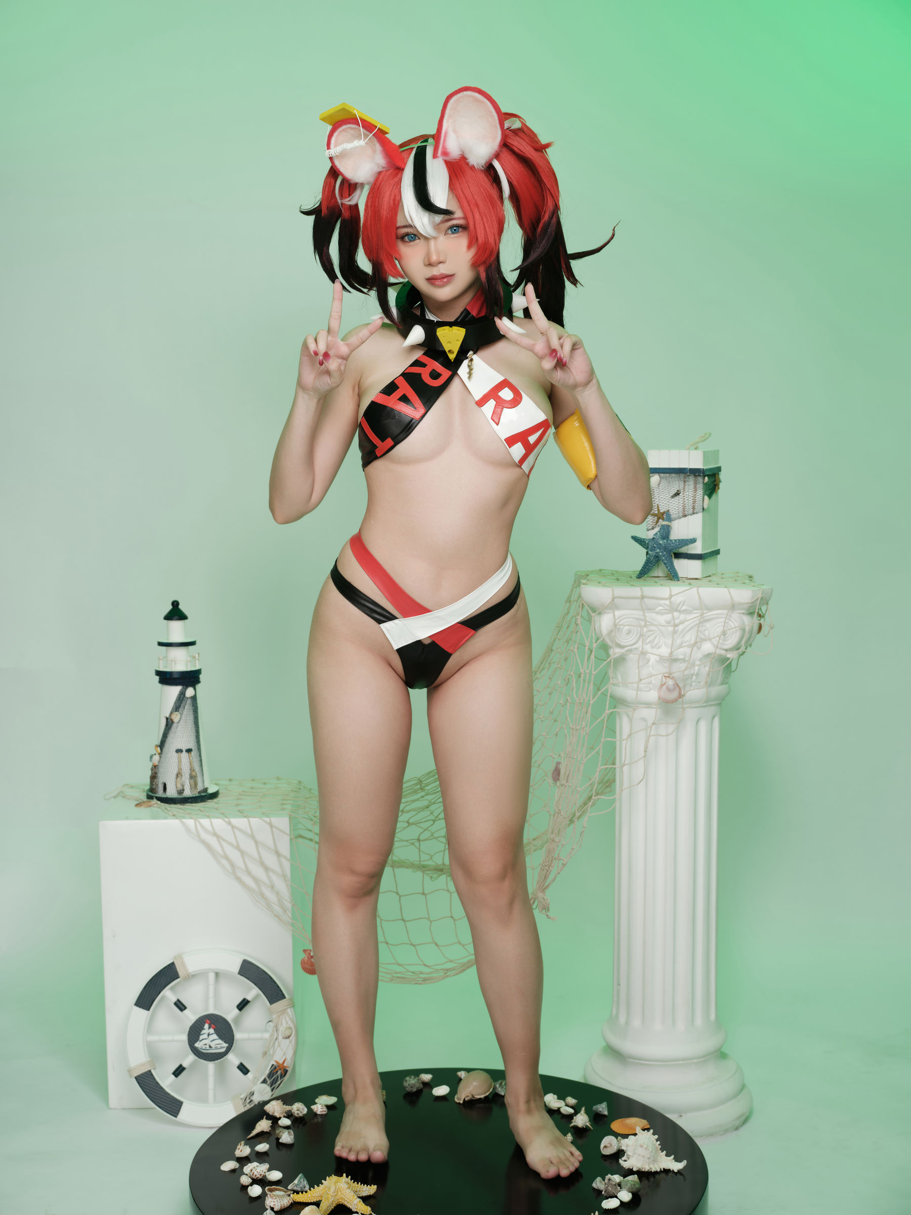 图片[1] - ZinieQ - Hakos Baelz Pole Dancing [38P] - 机器猫次元 - 机器猫次元
