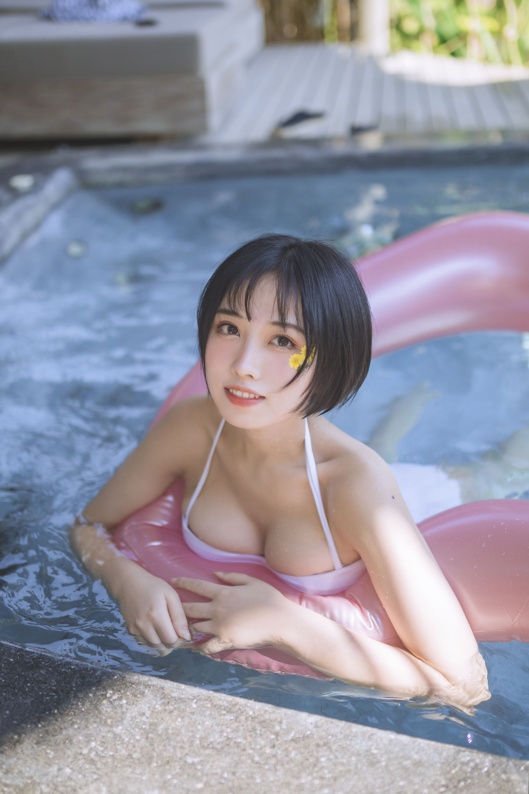 图片[5] - 念雪ww - 白色泳衣 [30P] - 机器猫次元 - 机器猫次元