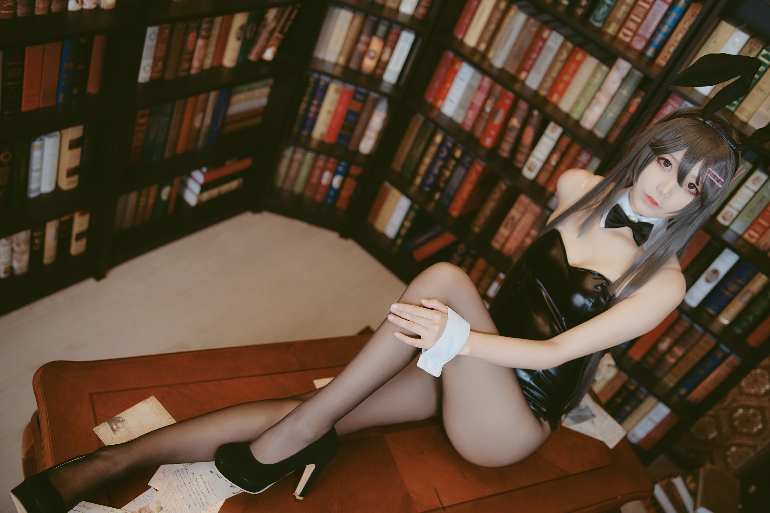 图片[4] - 五更百鬼 - 樱岛麻衣兔女郎 [38P] - 机器猫次元 - 机器猫次元