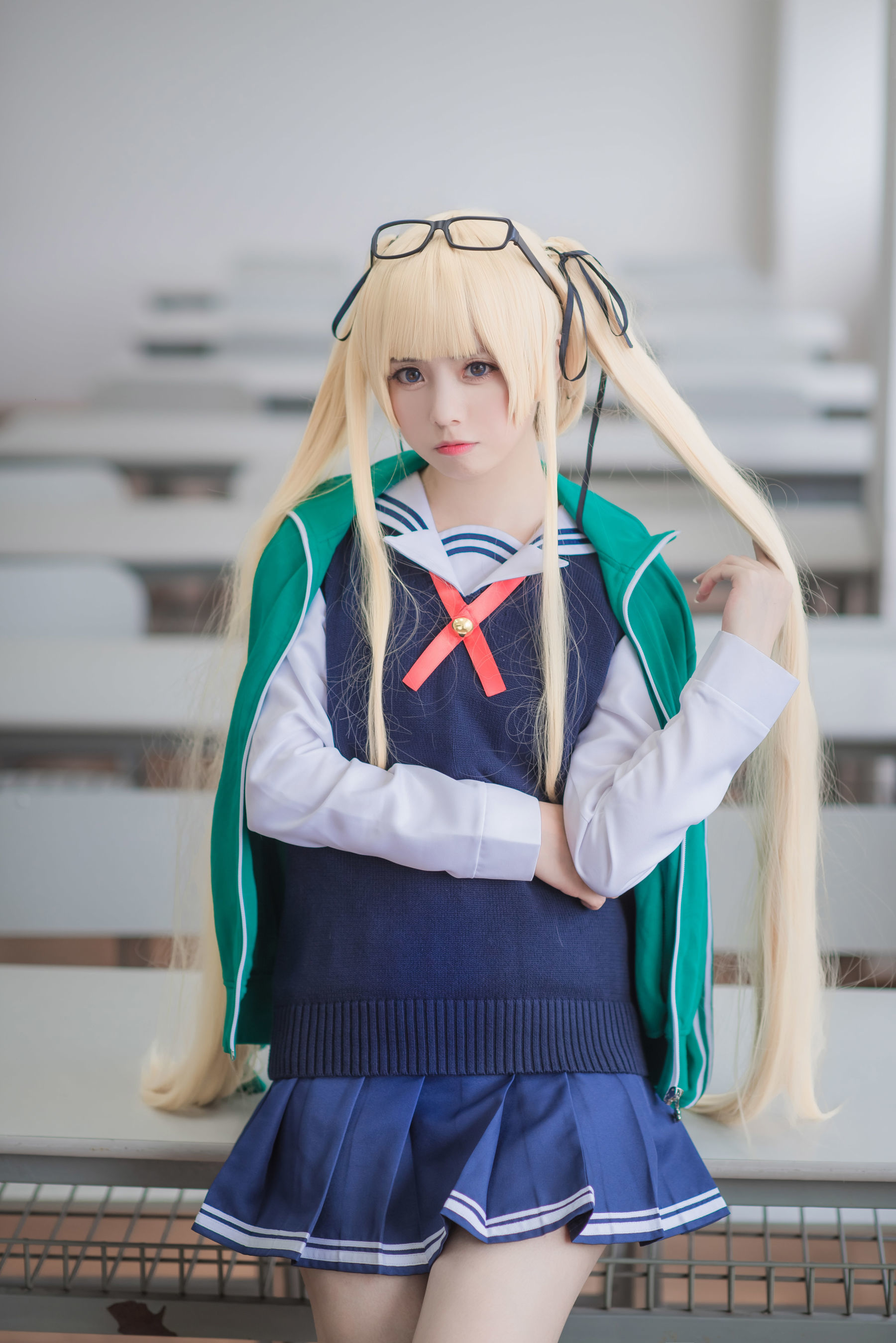 图片[4] - 白金Saki - 校服 [29P] - 机器猫次元 - 机器猫次元