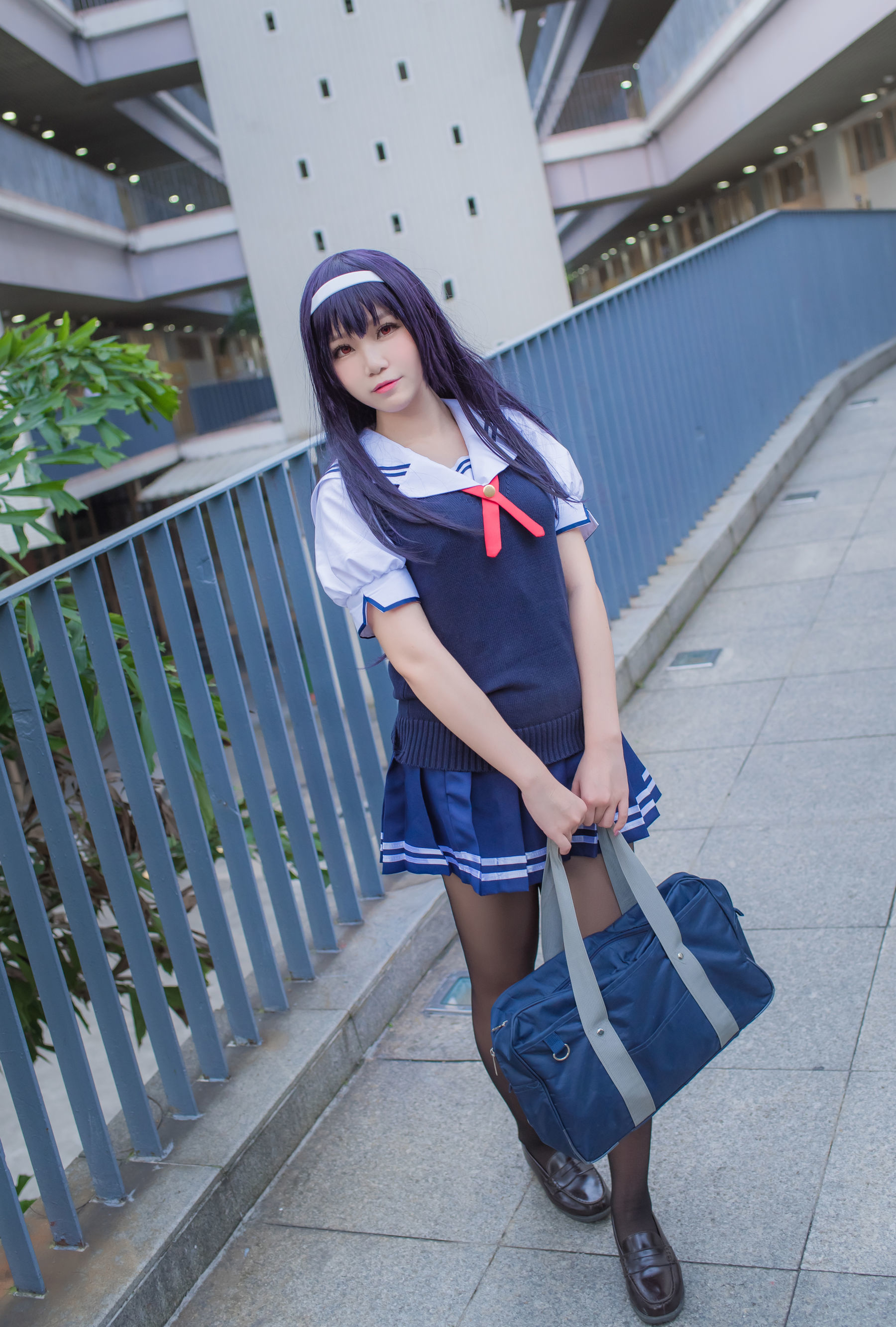 图片[6] - 白金Saki - 校服 [29P] - 机器猫次元 - 机器猫次元
