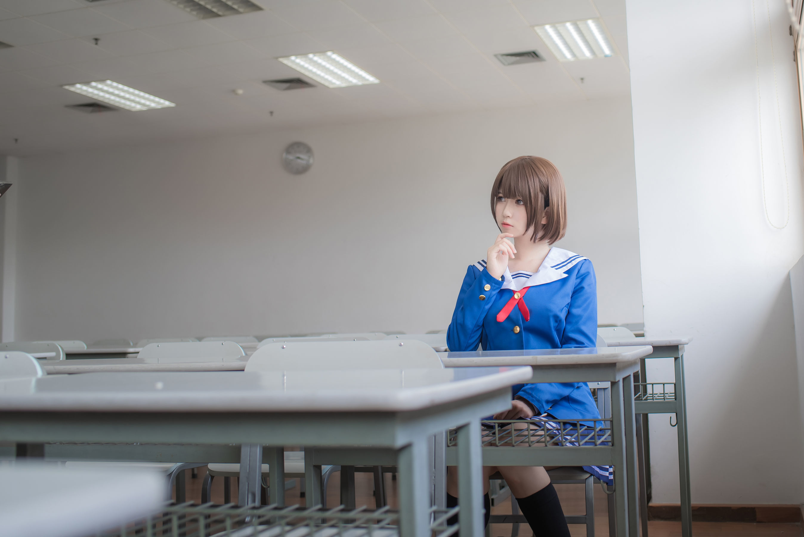 图片[3] - 白金Saki - 校服 [29P] - 机器猫次元 - 机器猫次元