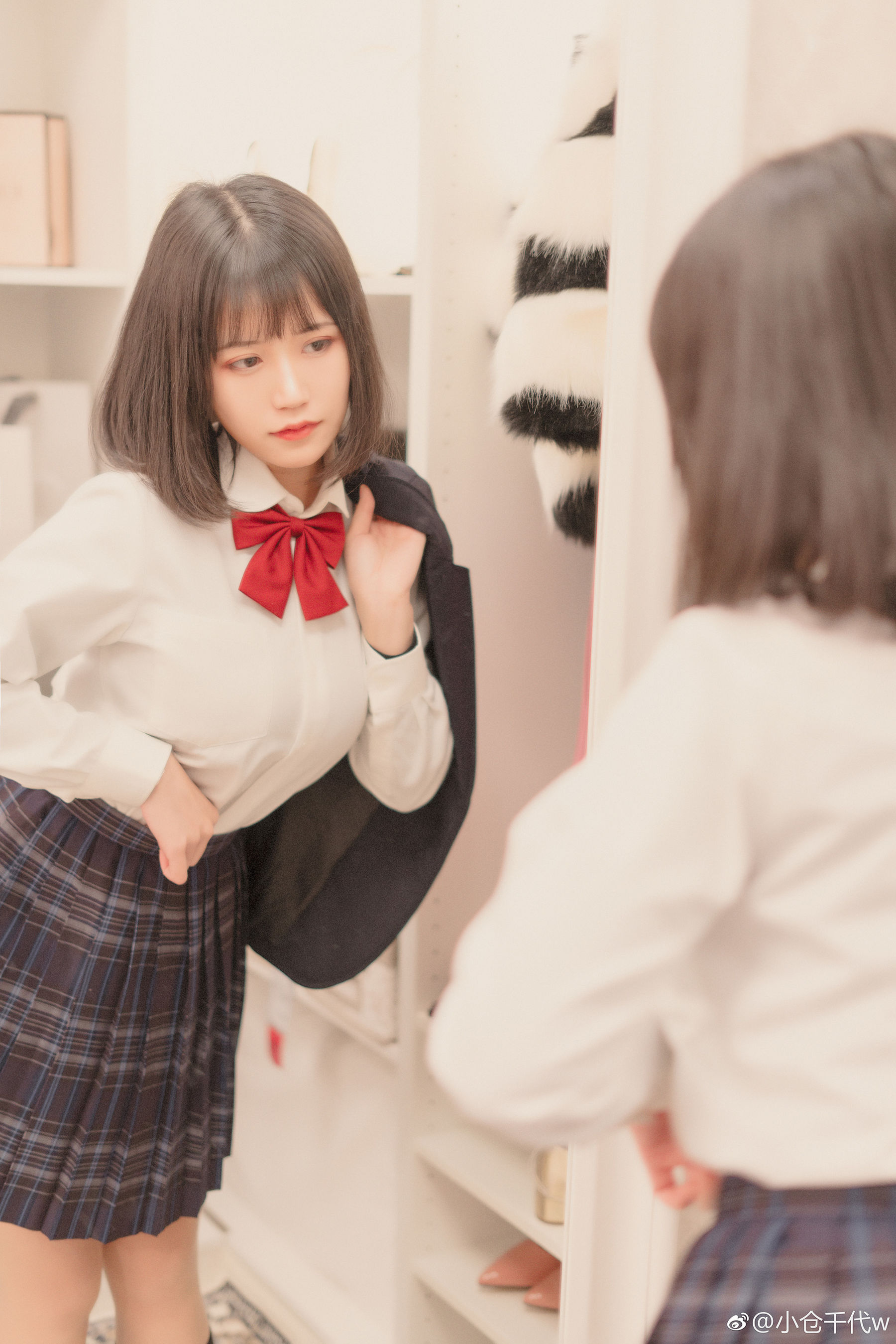 图片[4] - 小仓千代w - JK [9P] - 机器猫次元 - 机器猫次元