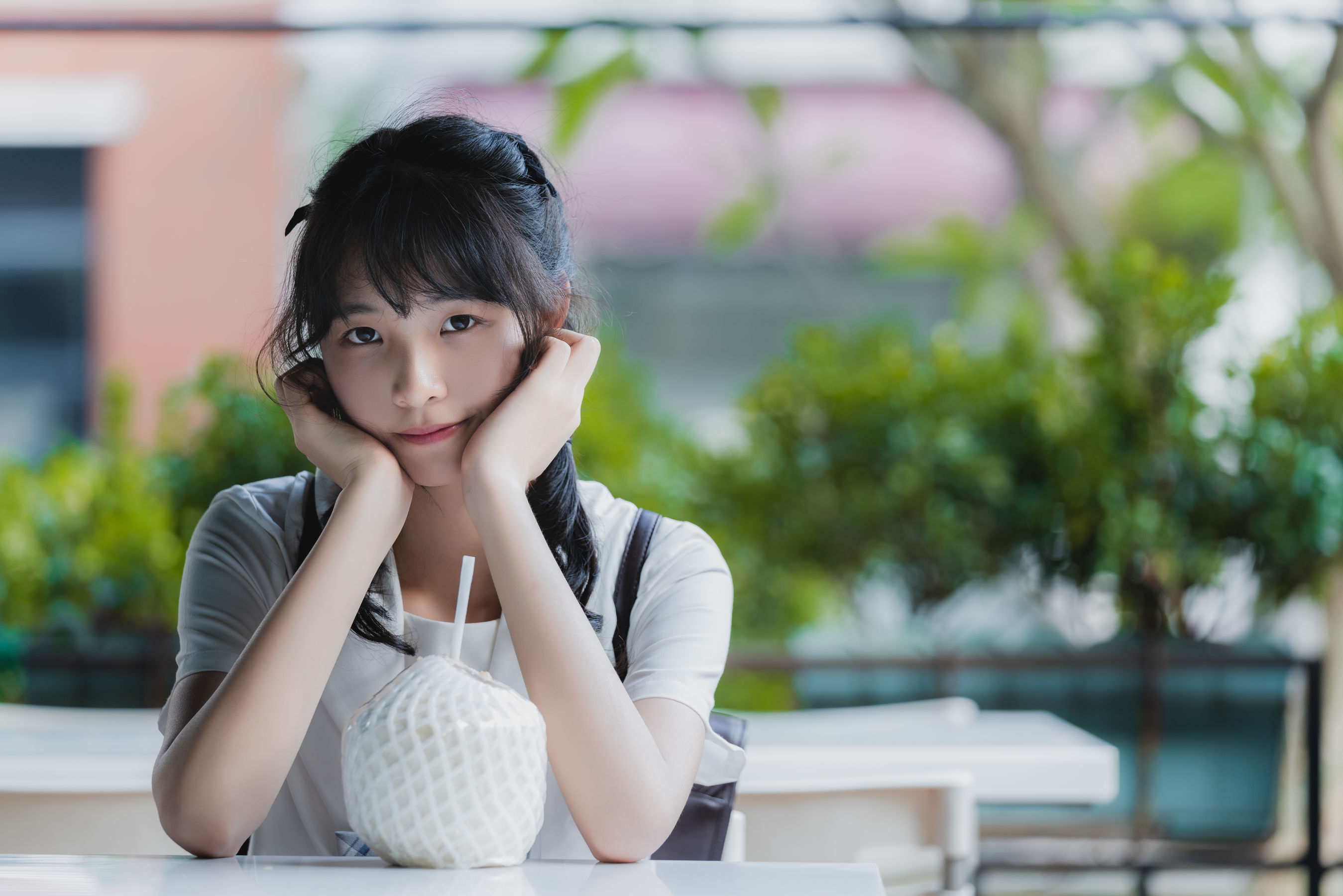 图片[1] - 清纯妹子西瓜 制服 [18P] - 机器猫次元 - 机器猫次元