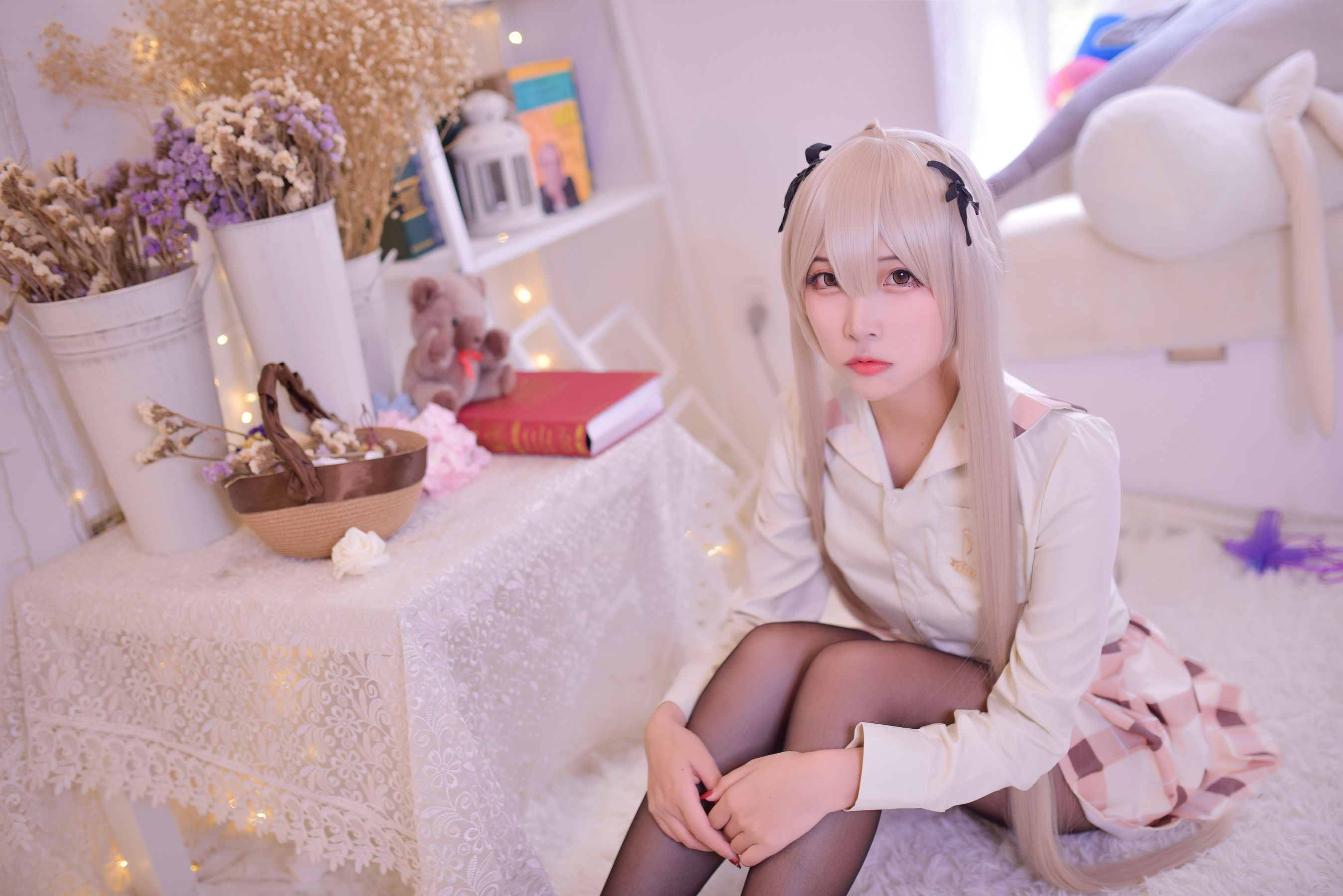 图片[3] - 二佐Nisa - 穹妹校服 [46P] - 机器猫次元 - 机器猫次元