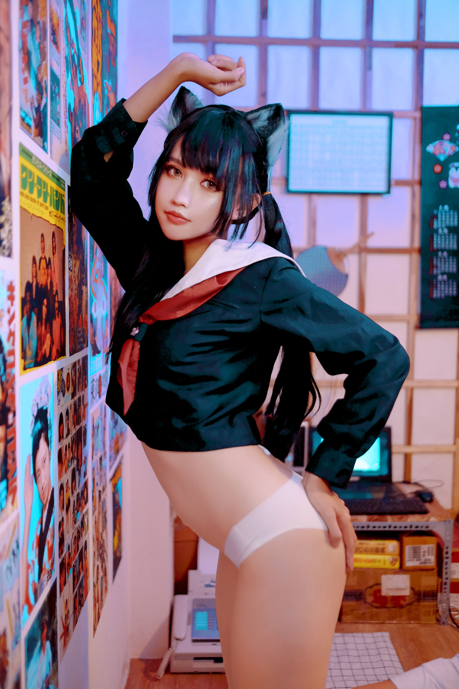 图片[4] - PingPing - Kuroneko黑猫 [31P] - 机器猫次元 - 机器猫次元
