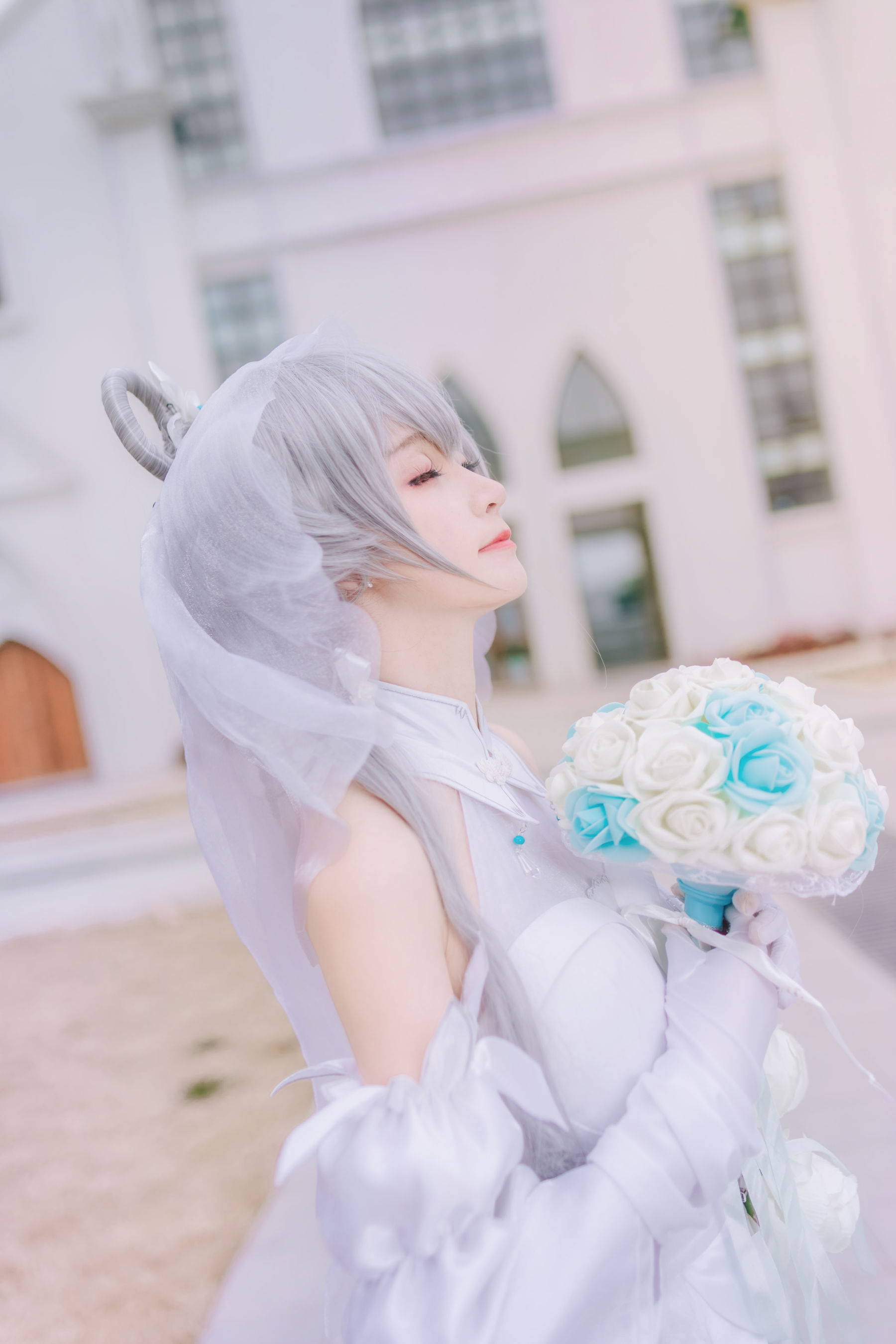 图片[3] - yui金鱼 洛天依婚纱 [8P] - 机器猫次元 - 机器猫次元