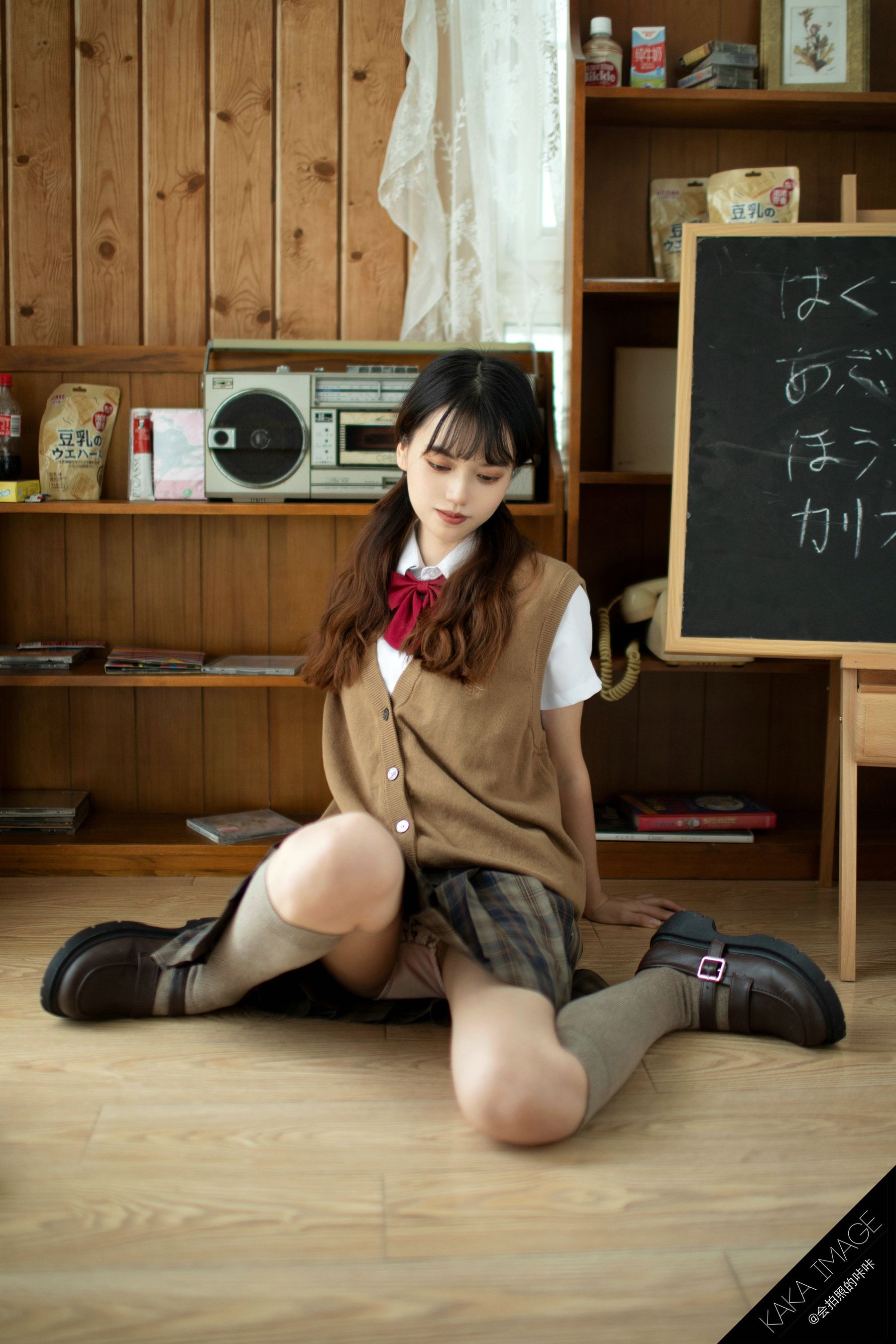 图片[1] - 劳小白 - 校服JK [13P] - 机器猫次元 - 机器猫次元