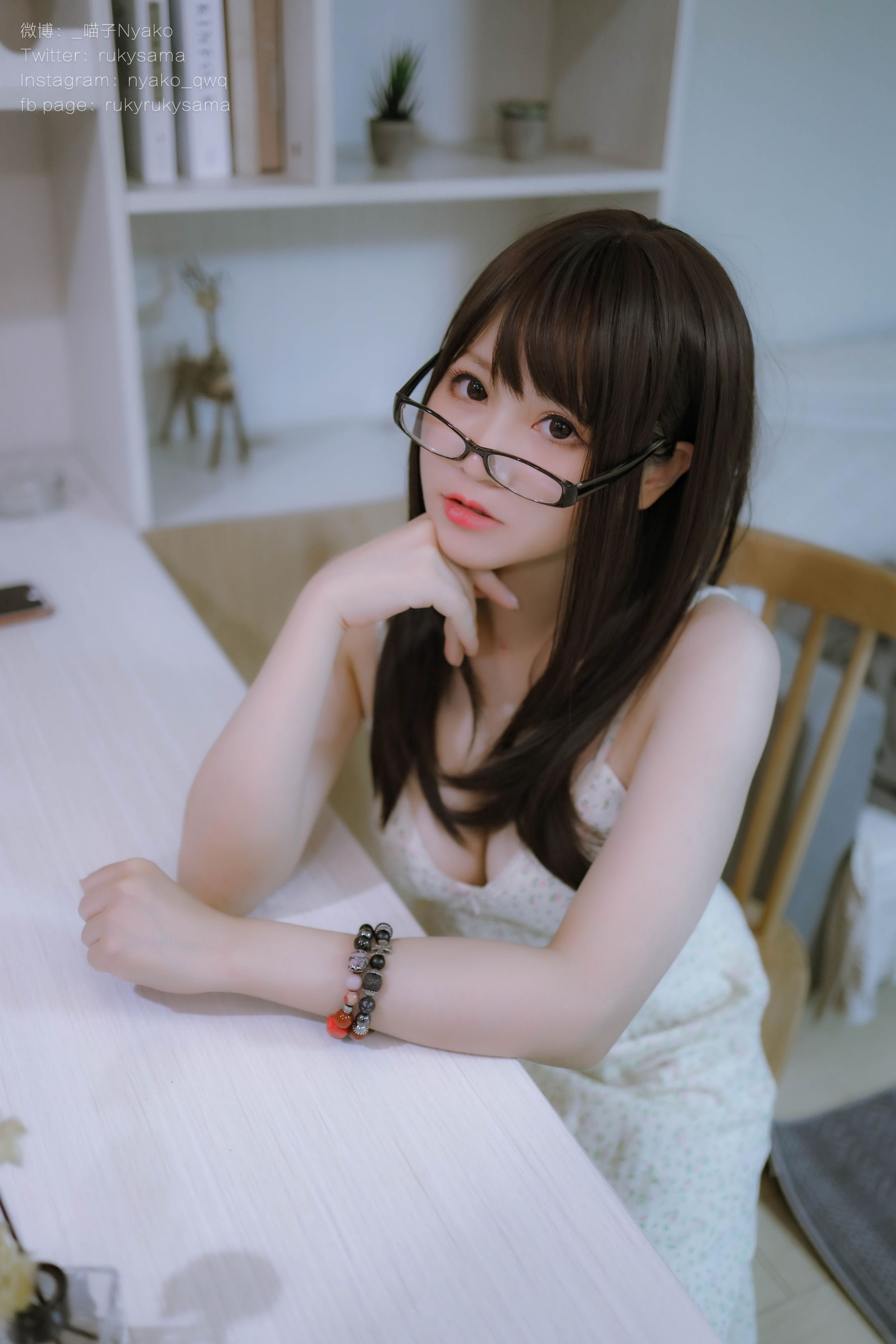 图片[5] - Nyako喵子 - 妄想彼女との同棲生活 之 便服系列 [73P] - 机器猫次元 - 机器猫次元