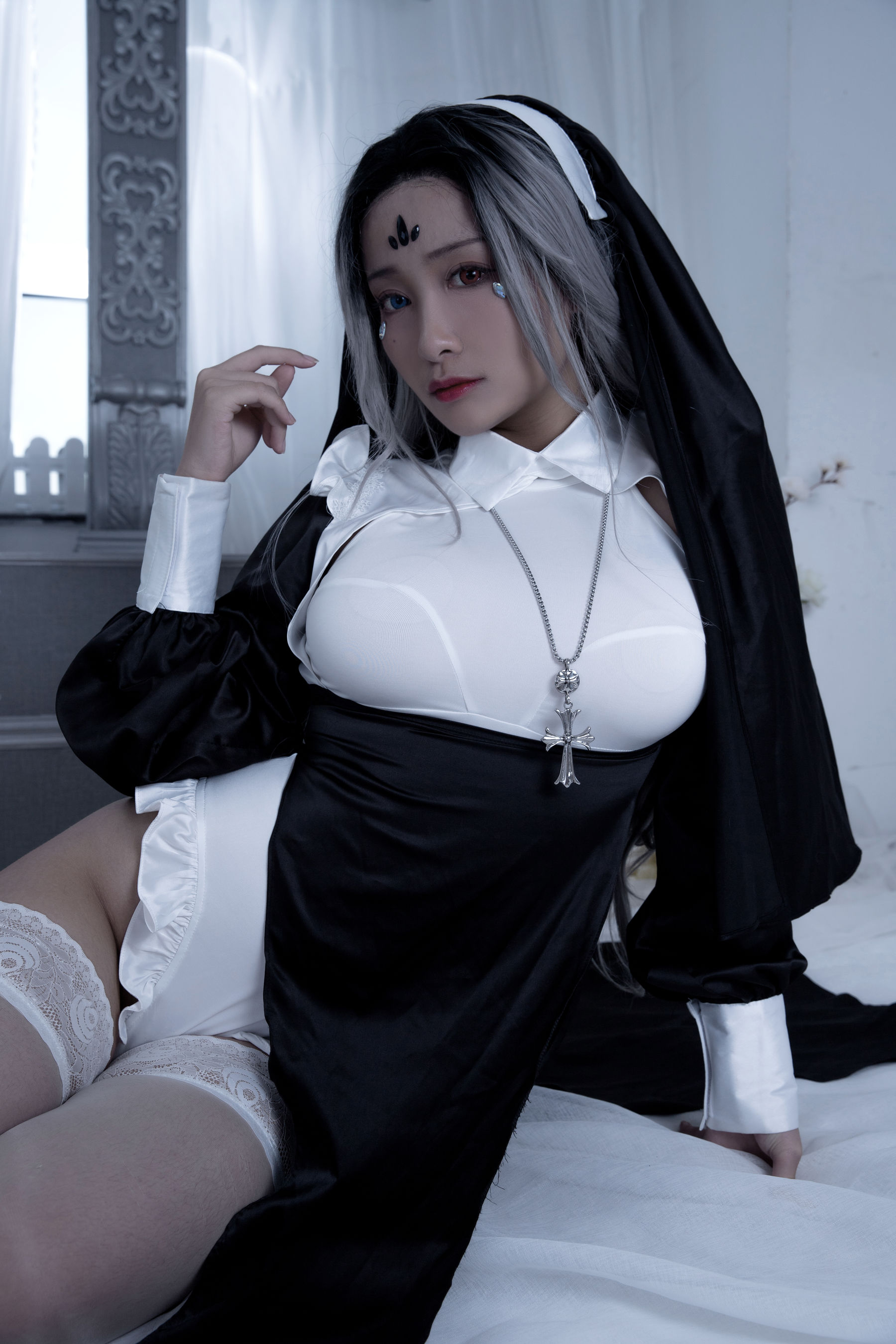 图片[1] - 洛璃LoLiSAMA - 修女 [62P] - 机器猫次元 - 机器猫次元
