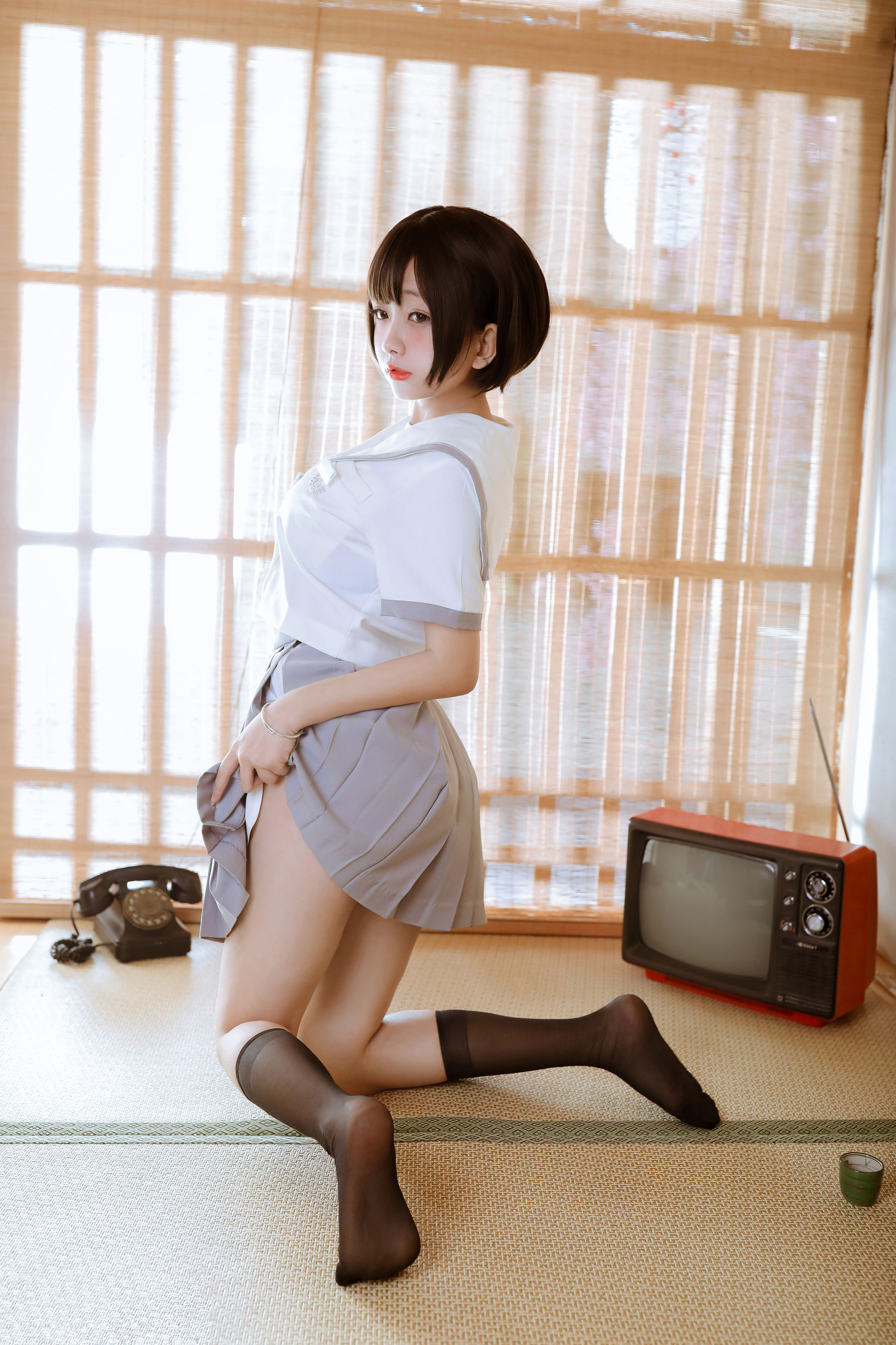 图片[1] - 日奈娇 和风jk [40P] - 机器猫次元 - 机器猫次元