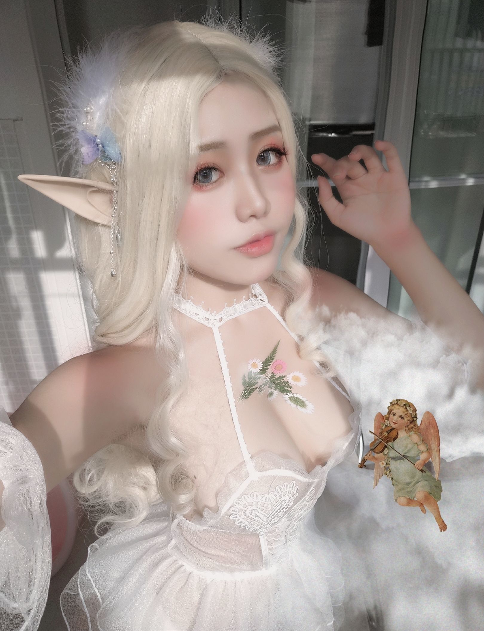图片[7] - 一笑芳香沁写真 少女与花 [25P] - 机器猫次元 - 机器猫次元