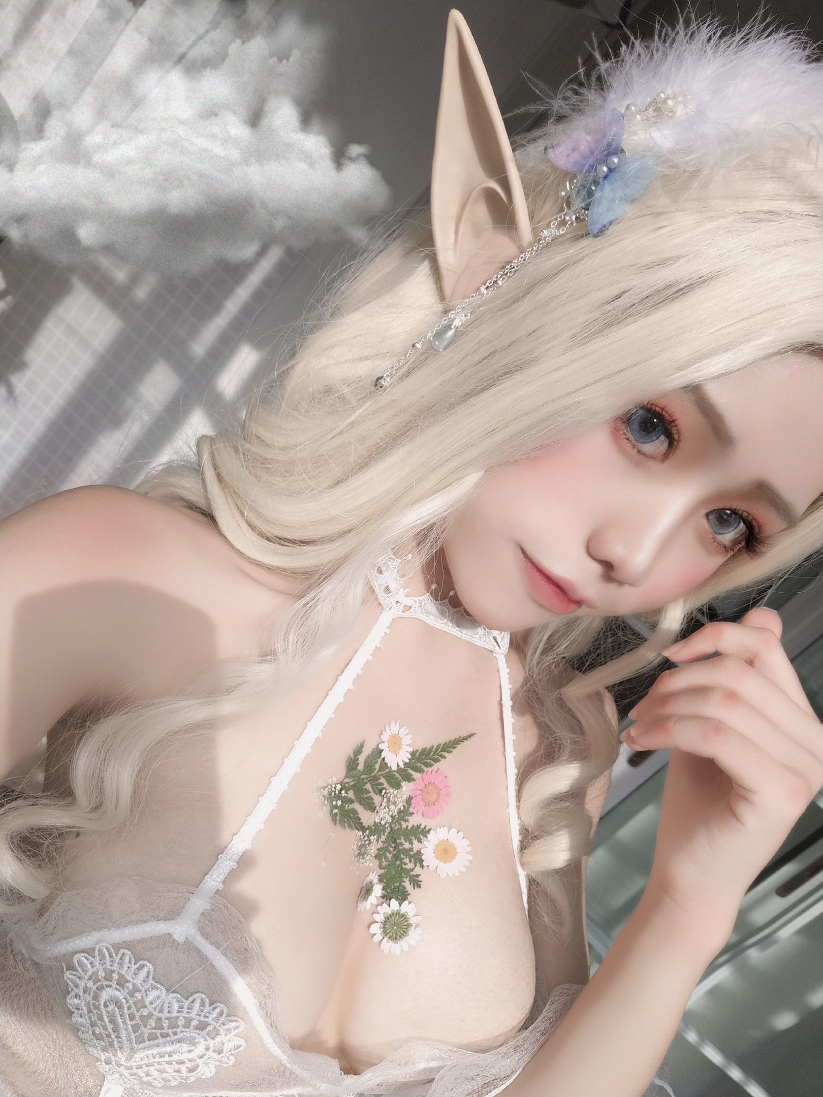 图片[4] - 一笑芳香沁写真 少女与花 [25P] - 机器猫次元 - 机器猫次元