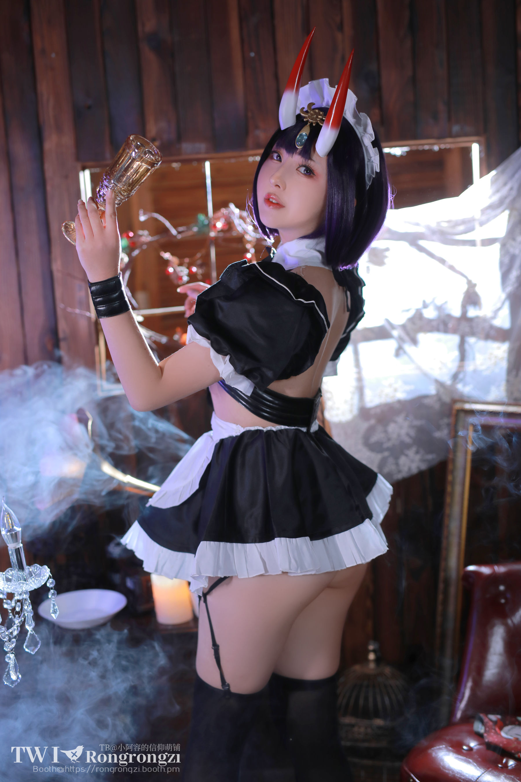 图片[4] - 小容仔咕咕咕 - 酒吞童子女仆 [46P] - 机器猫次元 - 机器猫次元