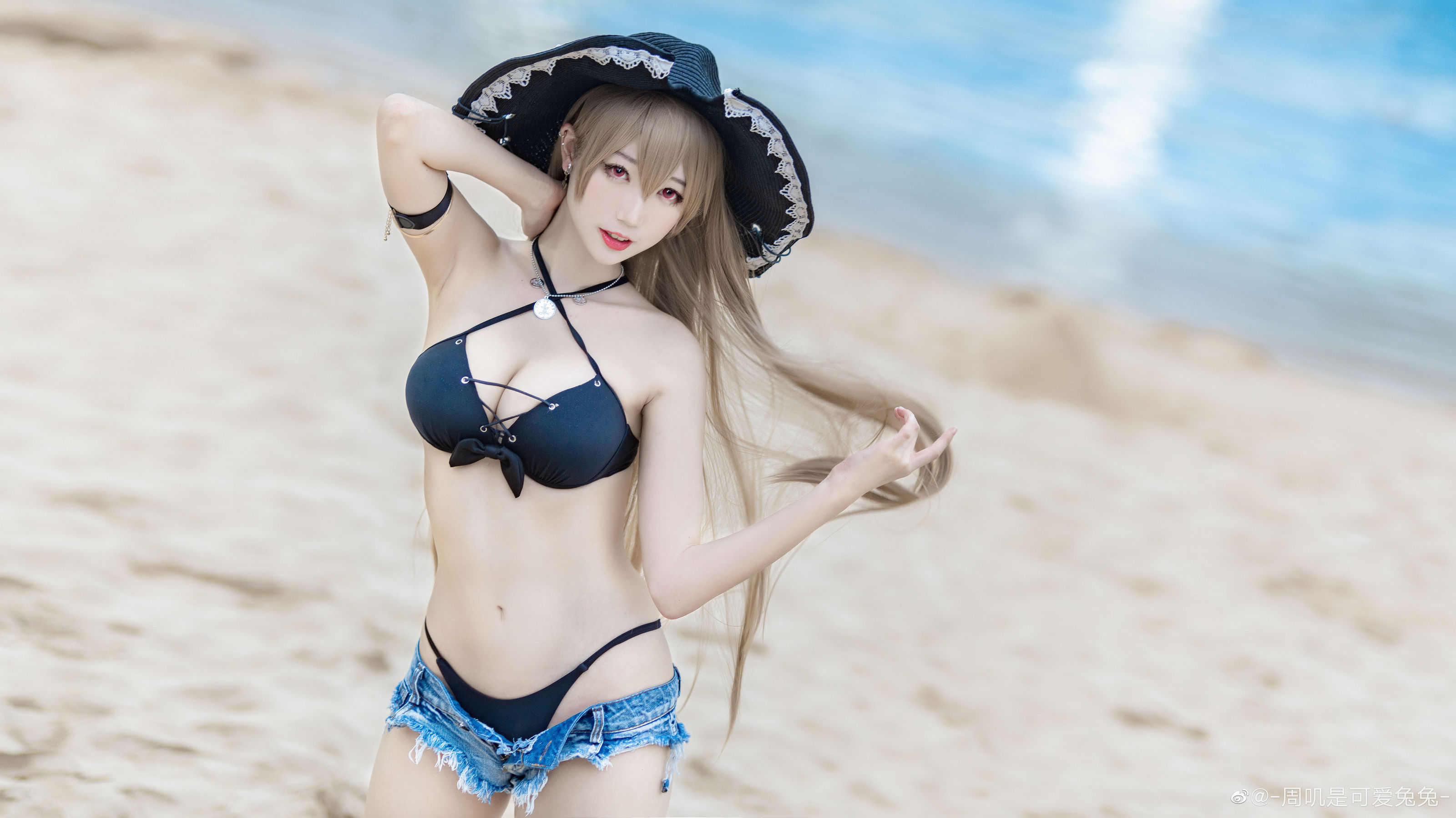 图片[4] - 周叽是可爱兔兔 - 泳装 [24P] - 机器猫次元 - 机器猫次元