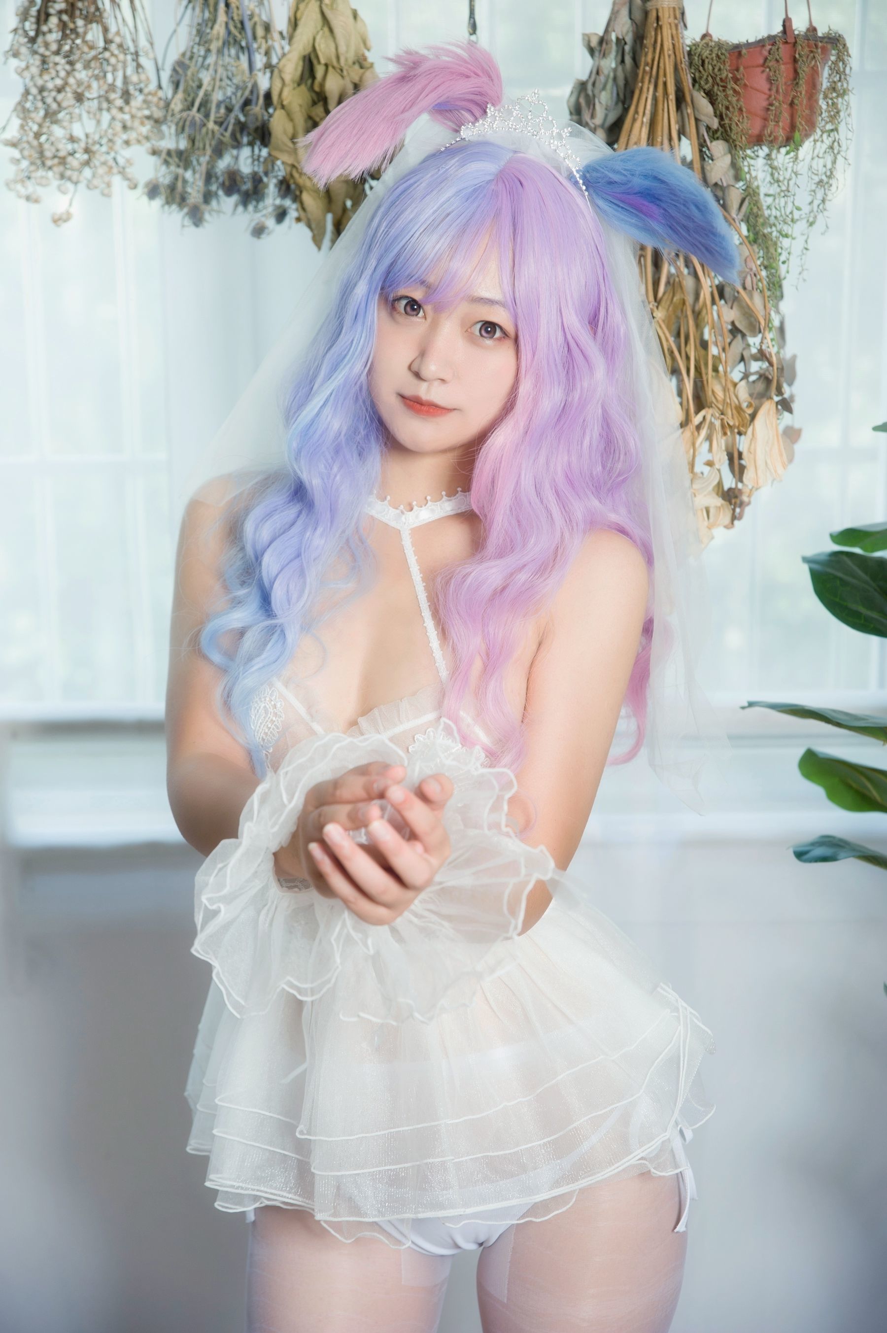 图片[1] - 大碗排面 婚纱兔白丝婚纱 [23P] - 机器猫次元 - 机器猫次元