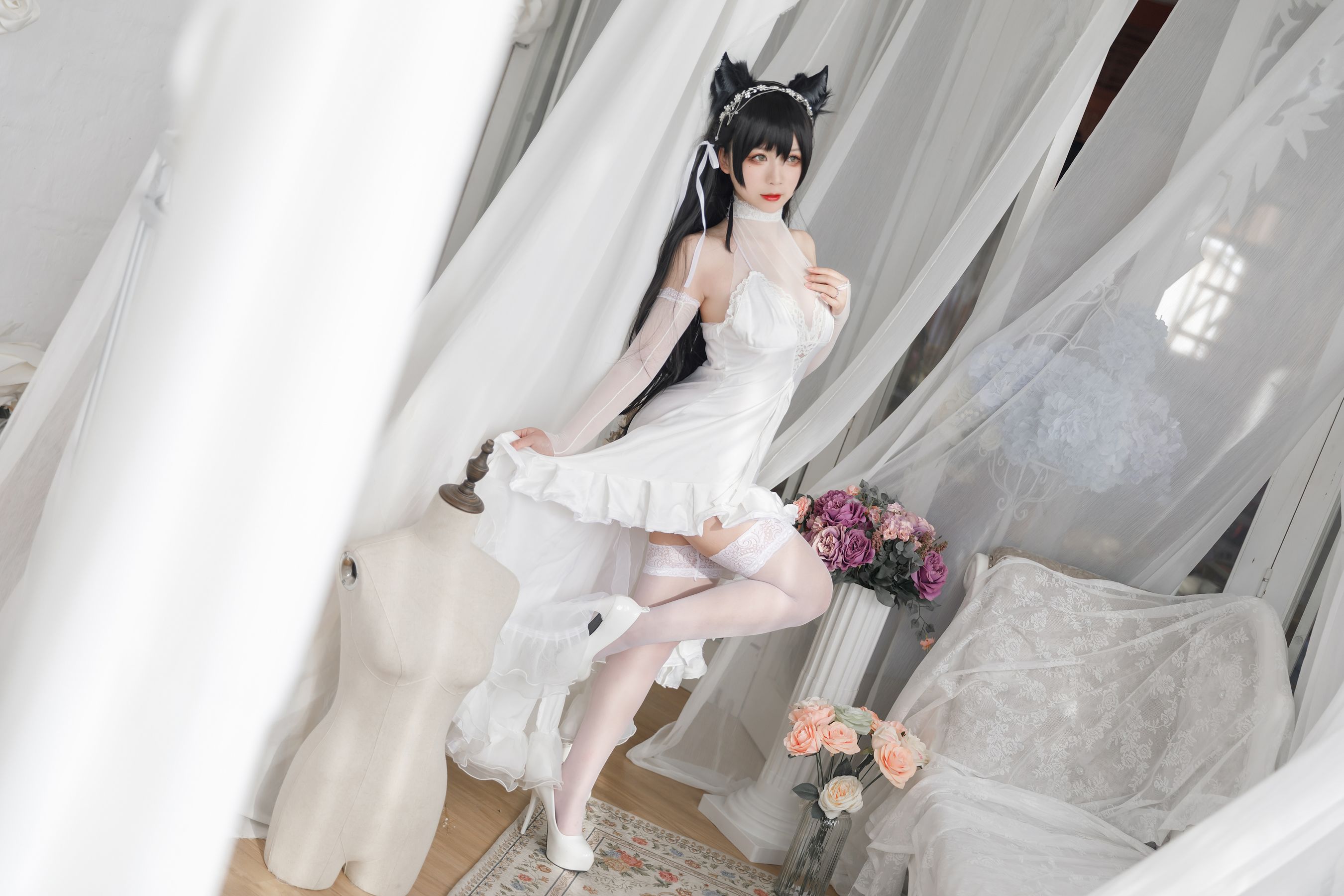 图片[2] - 樱落酱w - 爱宕花嫁 [19P] - 机器猫次元 - 机器猫次元
