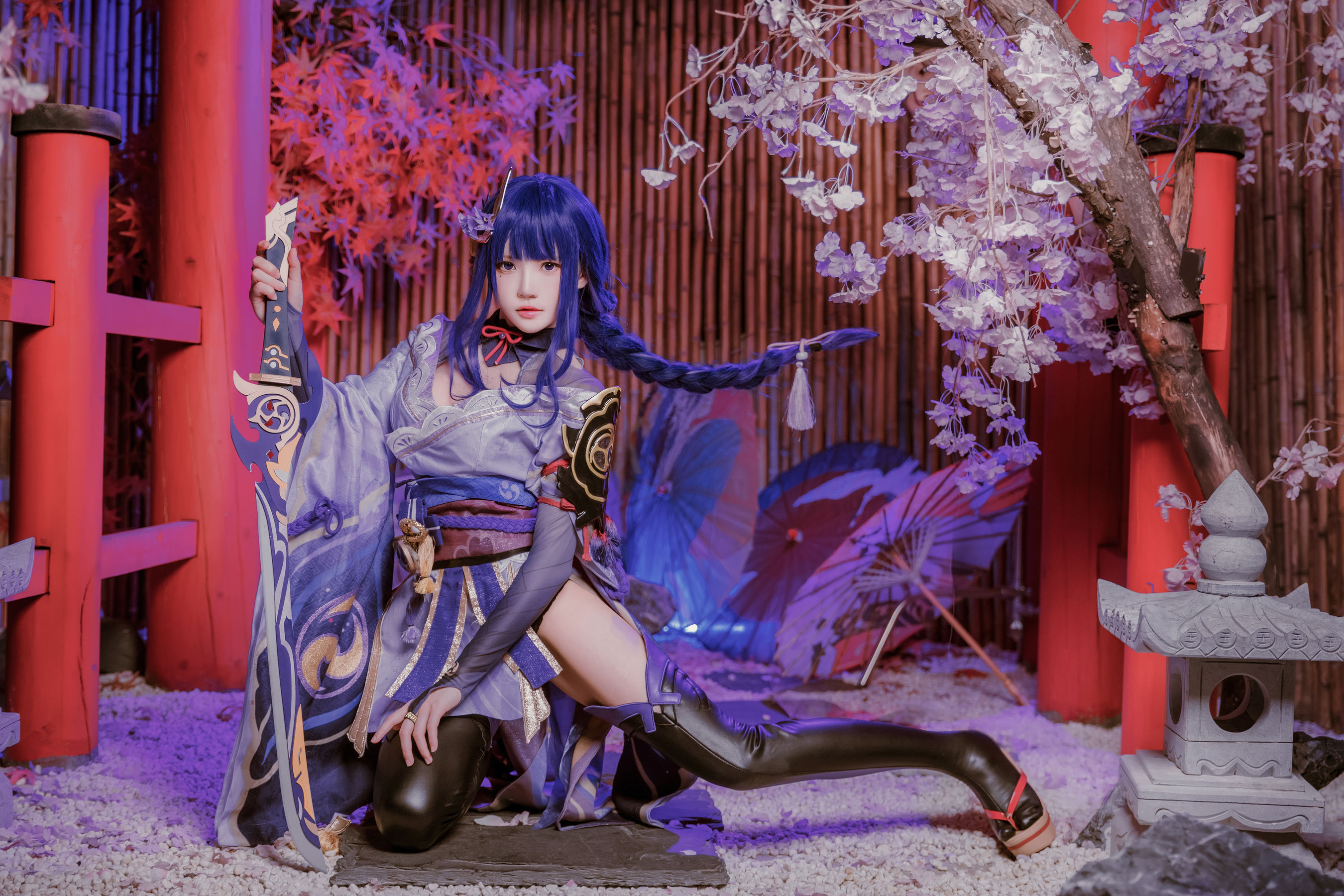 图片[1] - 桜桃喵 - 雷电将军 [51P] - 机器猫次元 - 机器猫次元
