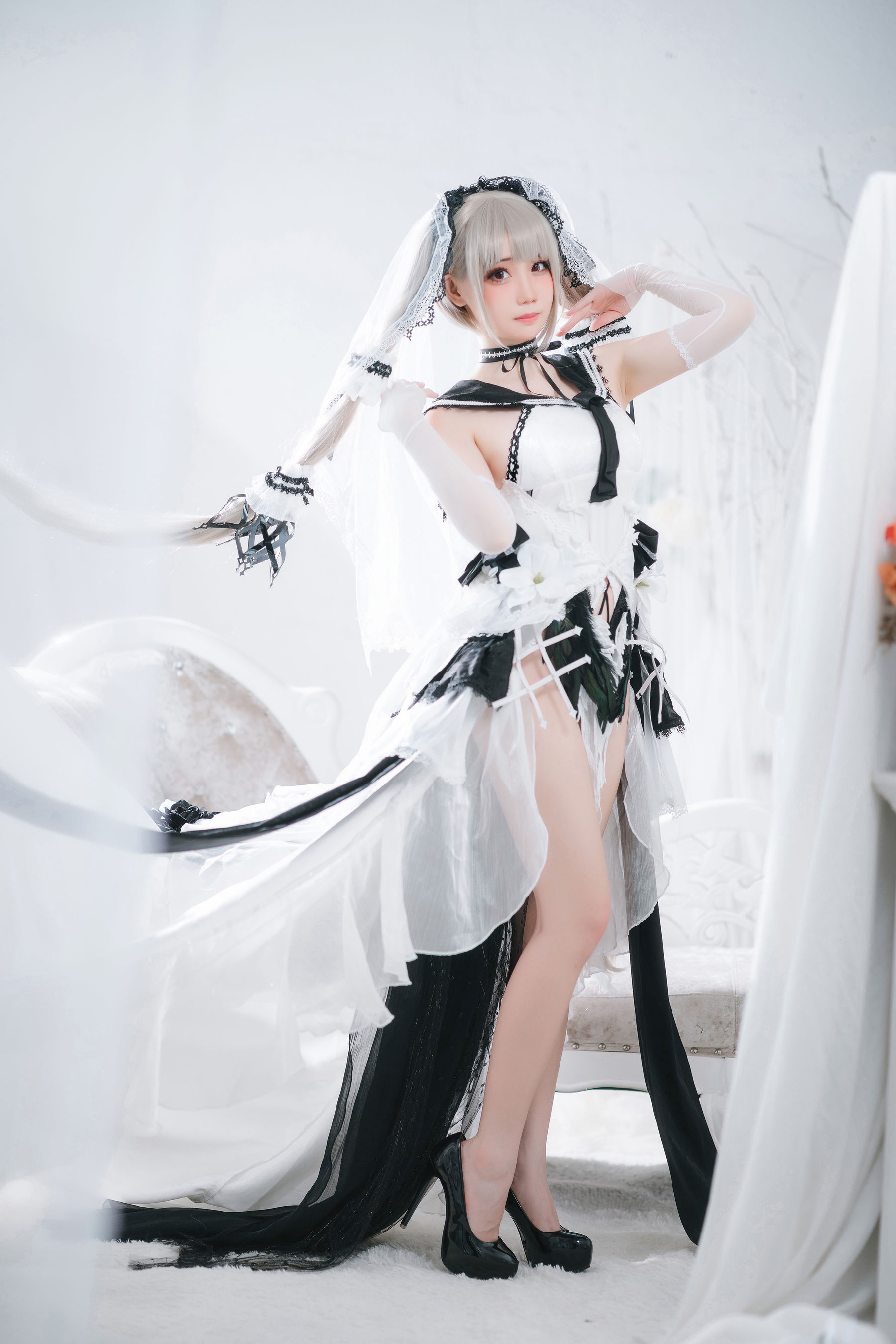 图片[1] - 焖焖碳 - 可畏礼服 [33P] - 机器猫次元 - 机器猫次元