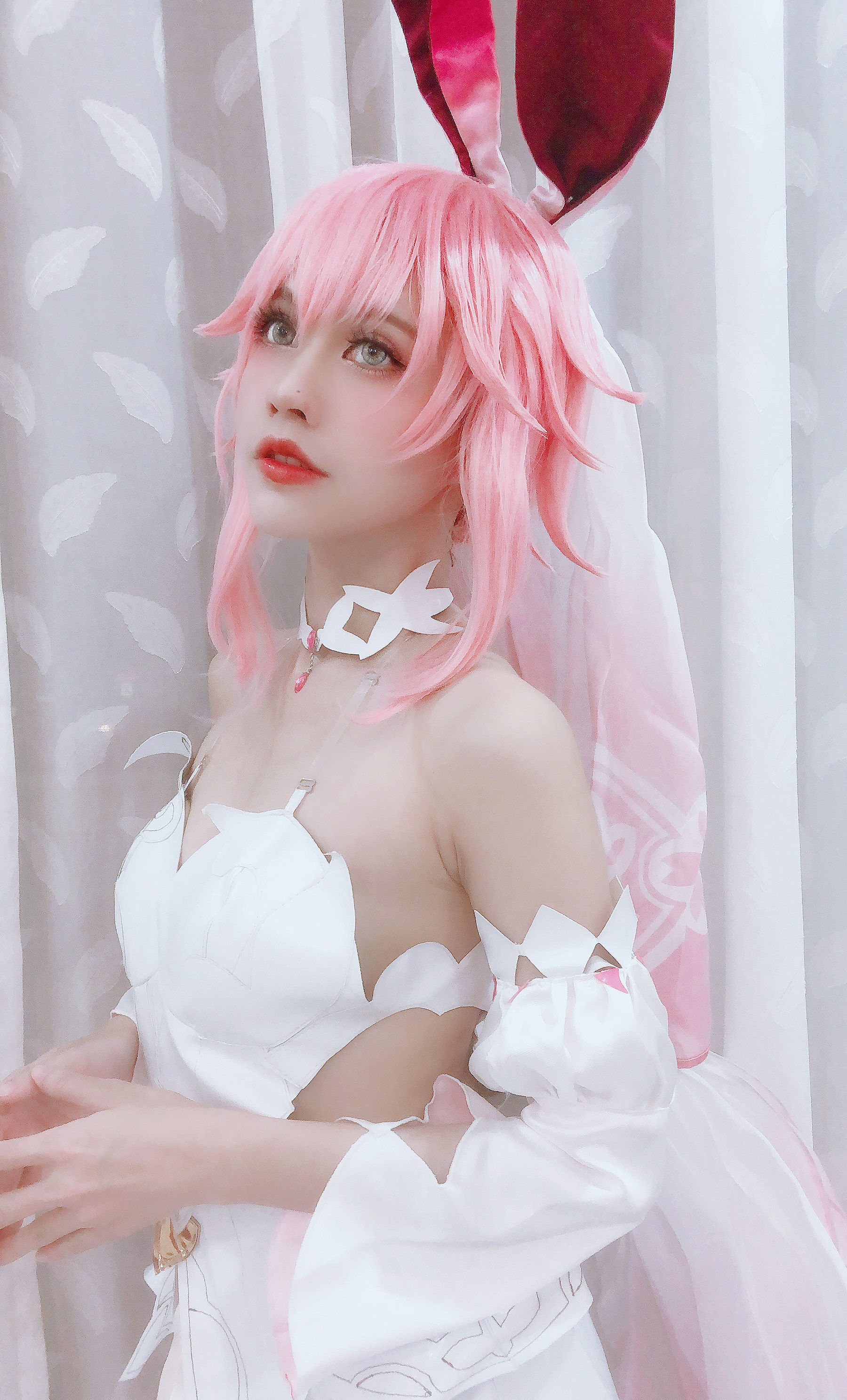 图片[1] - PingPing - Yae Sakura Wedding dress [13P] - 机器猫次元 - 机器猫次元