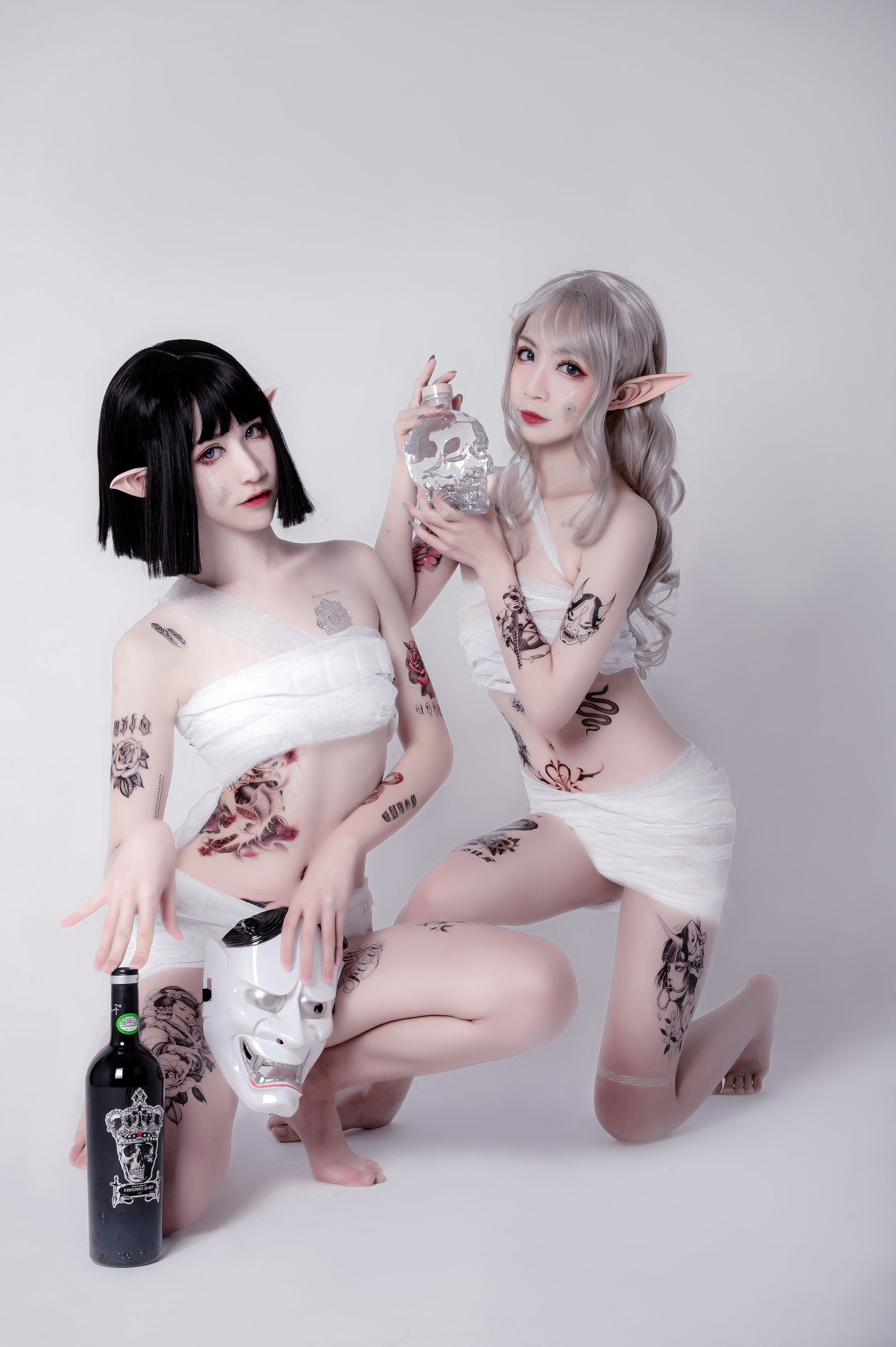 图片[1] - 阮邑_Fairy - 绑带和武士 [41P] - 机器猫次元 - 机器猫次元