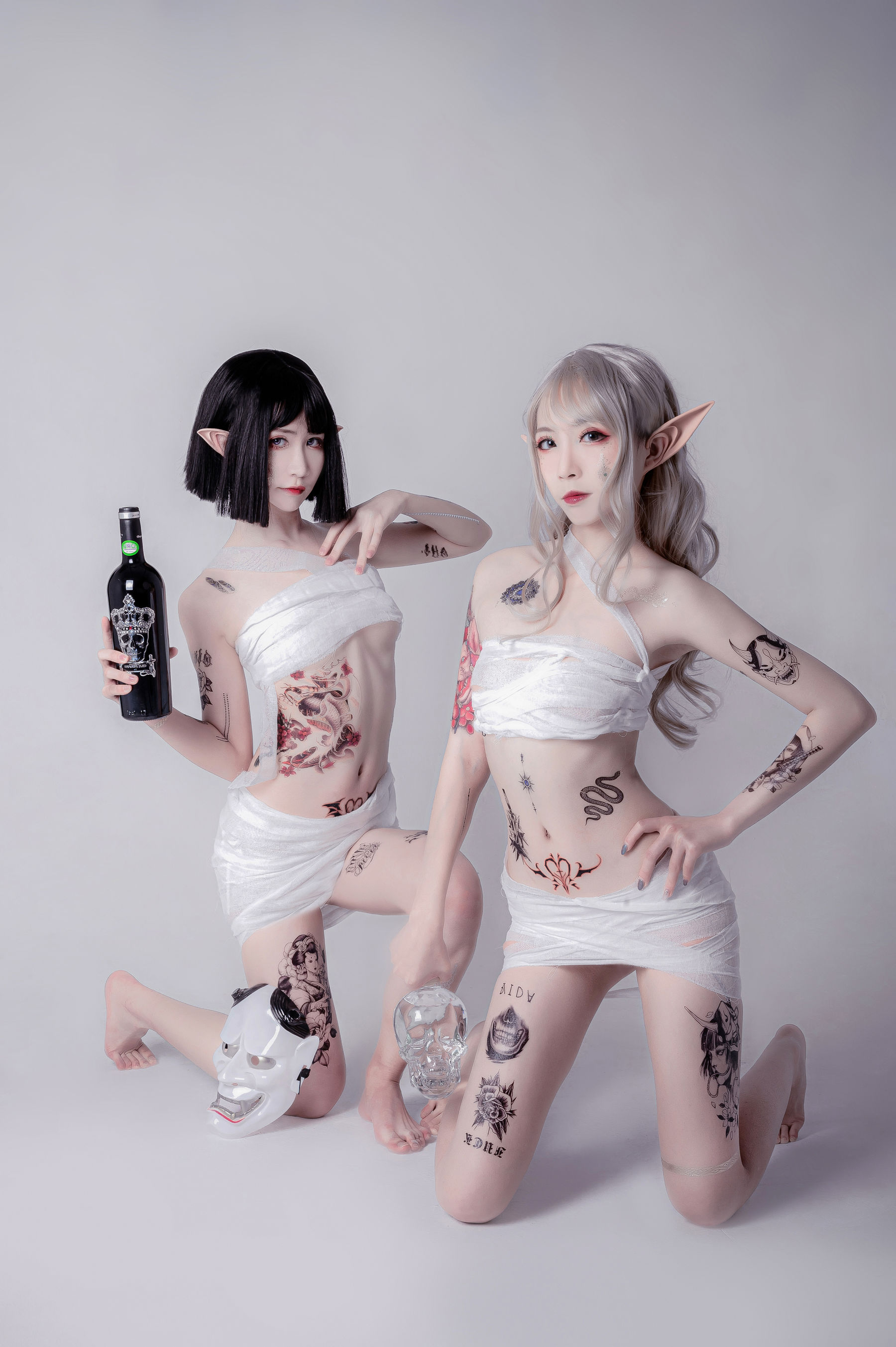 图片[4] - 阮邑_Fairy - 绑带和武士 [41P] - 机器猫次元 - 机器猫次元