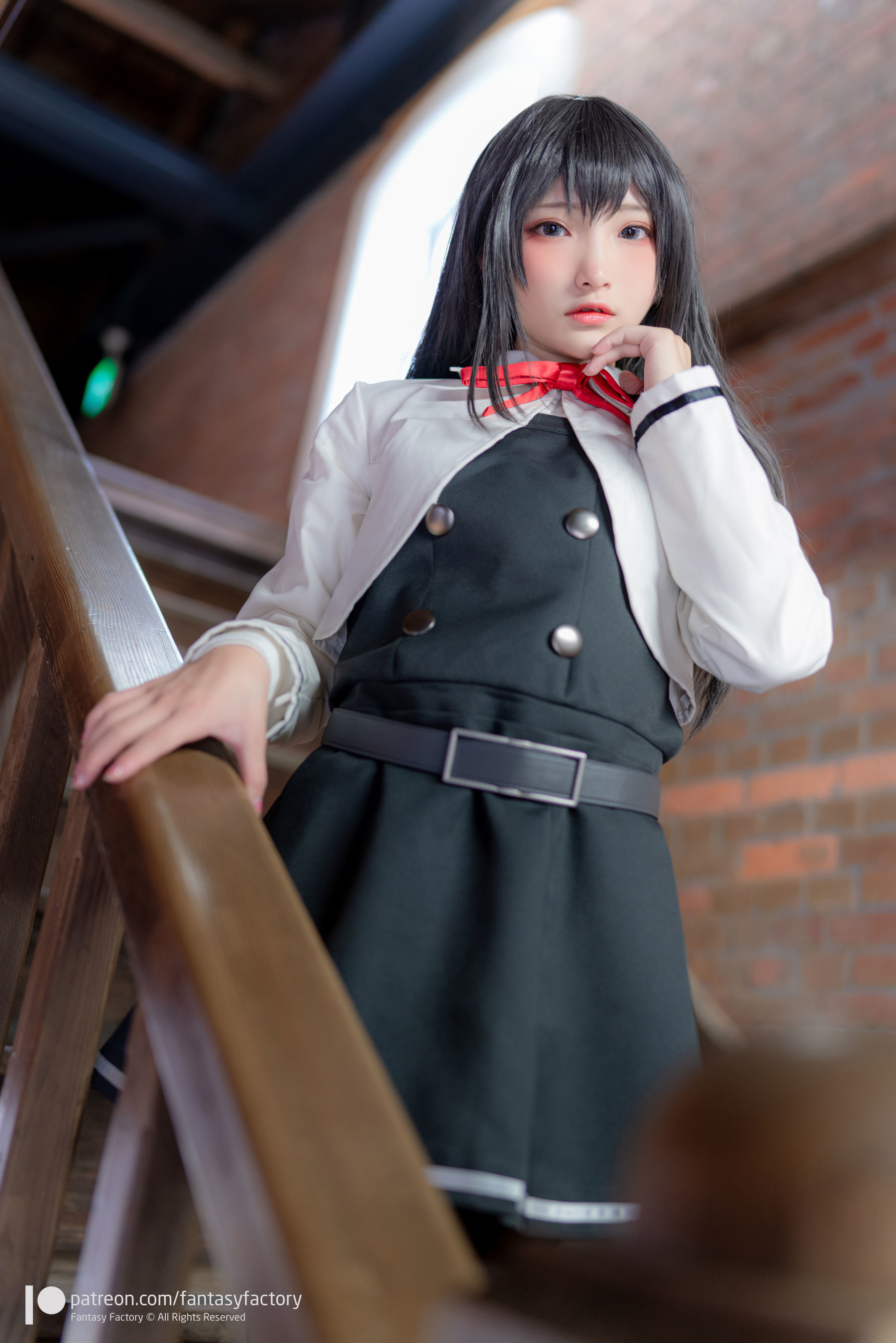 图片[2] - 小丁Cosplay 2020.01 [Fantasy Factory] 黑丝 和服 JK [89P] - 机器猫次元 - 机器猫次元