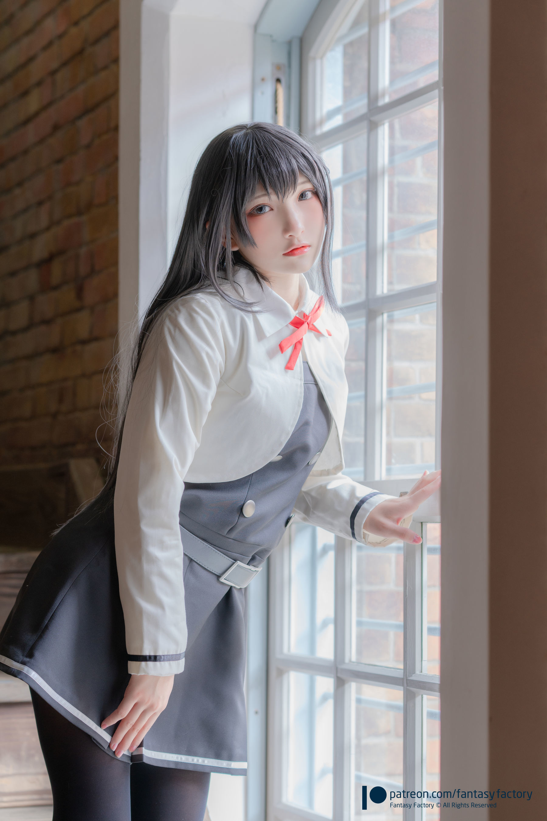 图片[8] - 小丁Cosplay 2020.01 [Fantasy Factory] 黑丝 和服 JK [89P] - 机器猫次元 - 机器猫次元