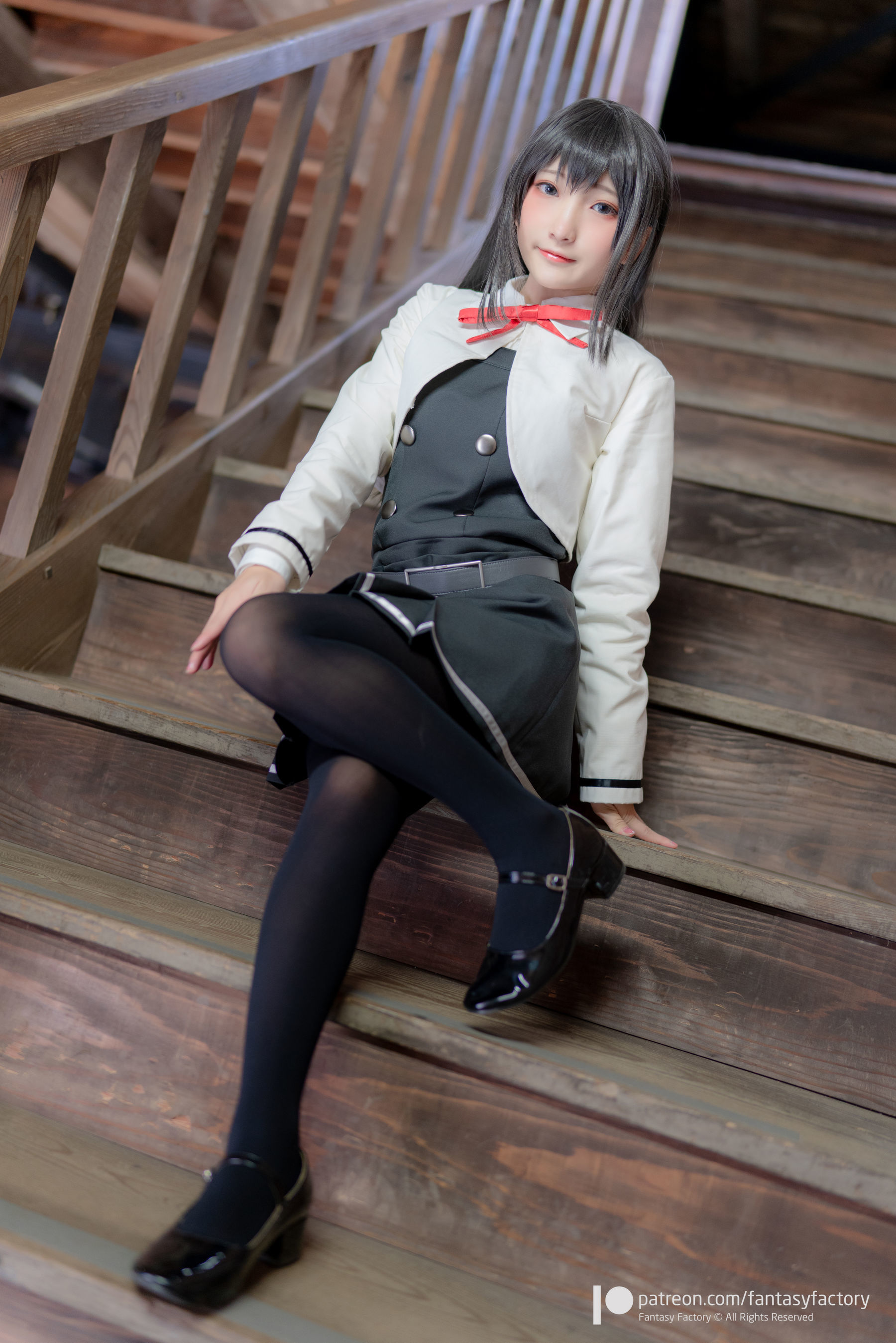 图片[3] - 小丁Cosplay 2020.01 [Fantasy Factory] 黑丝 和服 JK [89P] - 机器猫次元 - 机器猫次元