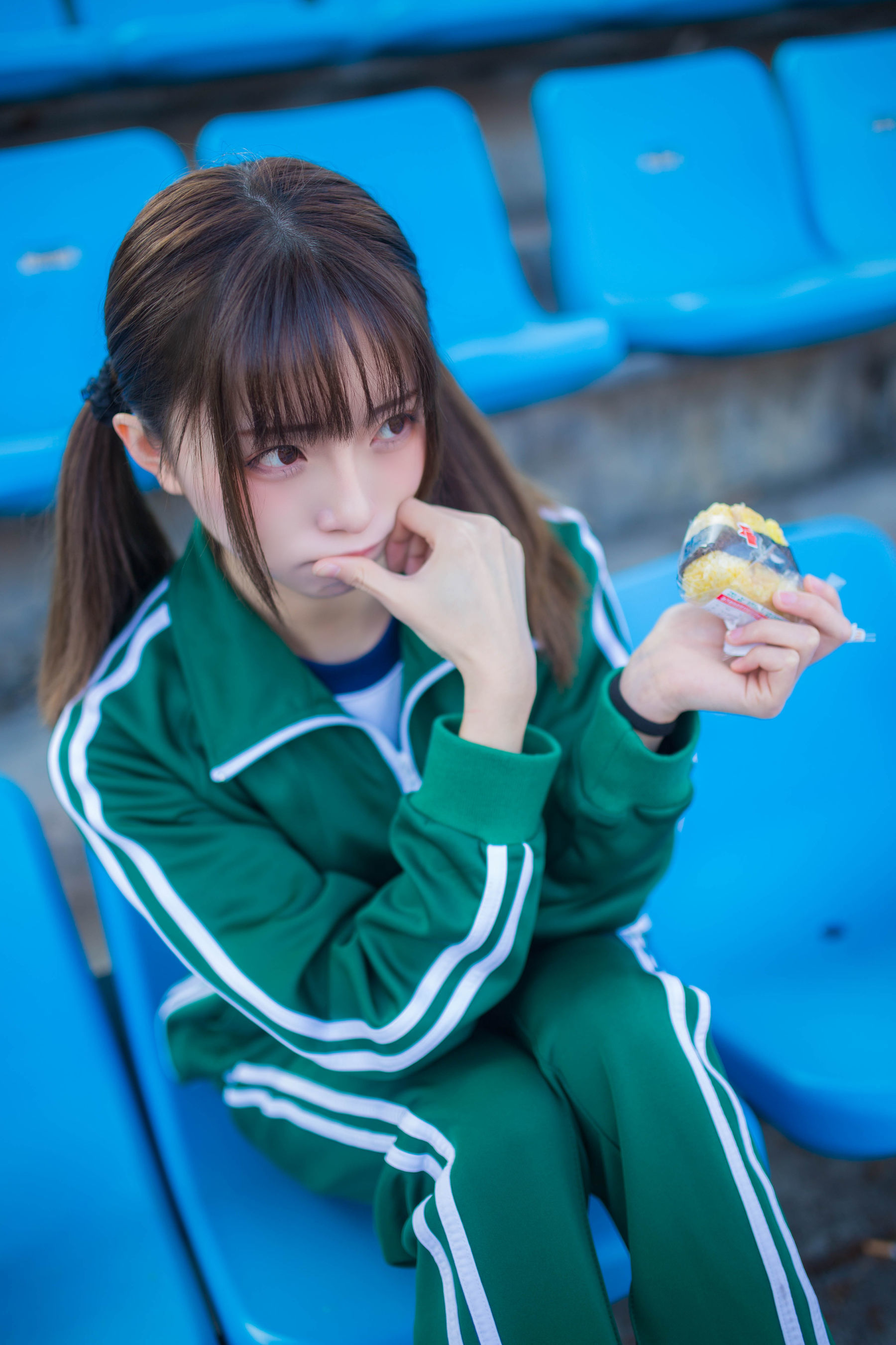 图片[6] - Kitaro_绮太郎 绿色运动服女孩 [18P] - 机器猫次元 - 机器猫次元