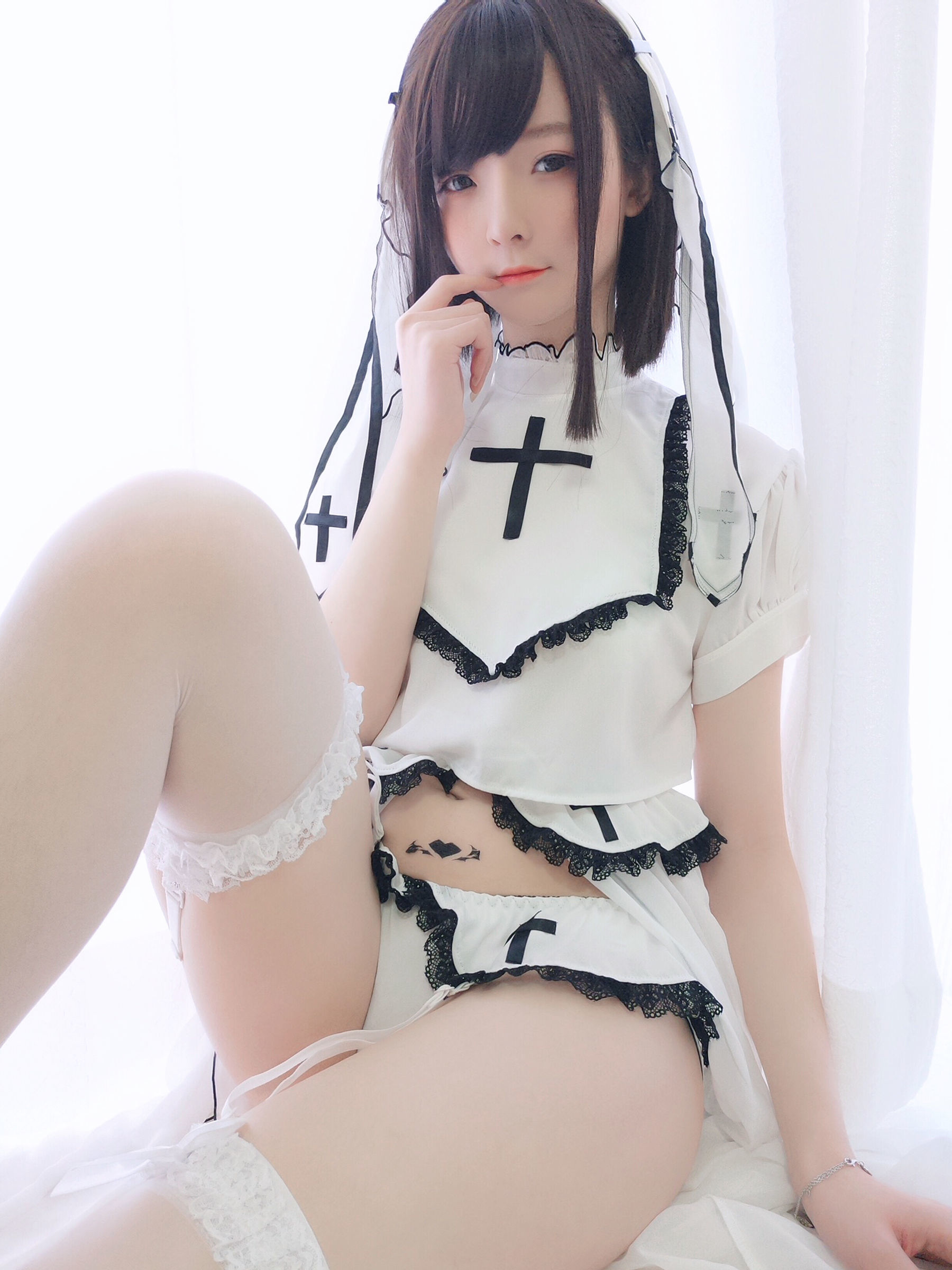 图片[2] - 一小央泽 - 白修女 [32P] - 机器猫次元 - 机器猫次元