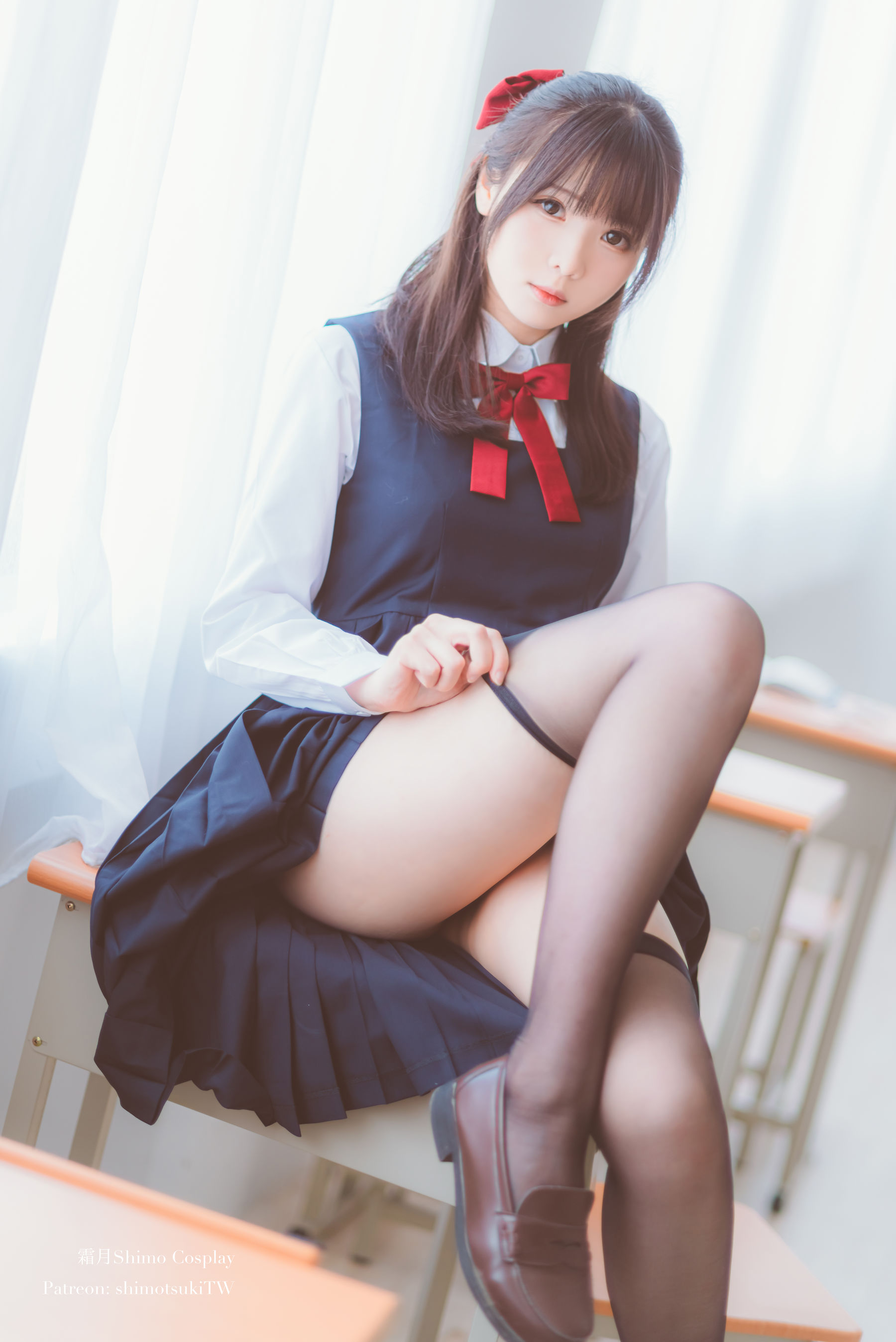 图片[8] - 霜月shimo - JK校服的诱惑 [17P] - 机器猫次元 - 机器猫次元