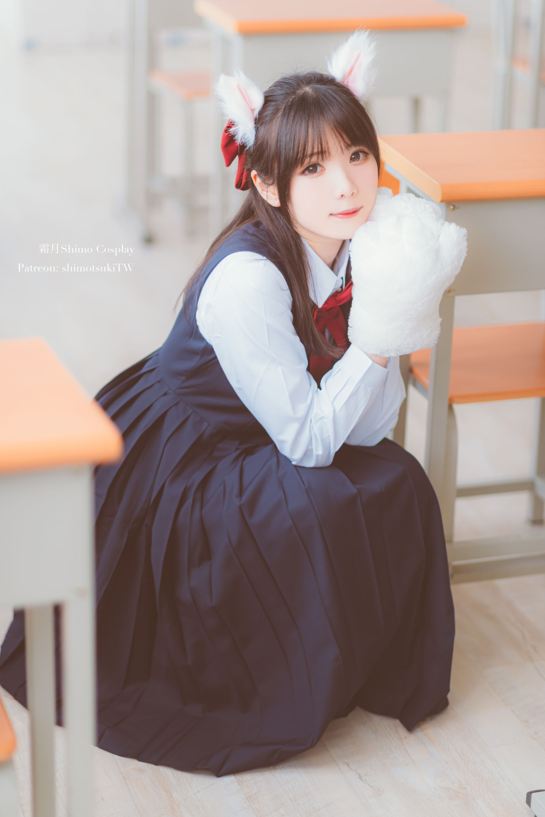 图片[3] - 霜月shimo - JK校服的诱惑 [17P] - 机器猫次元 - 机器猫次元