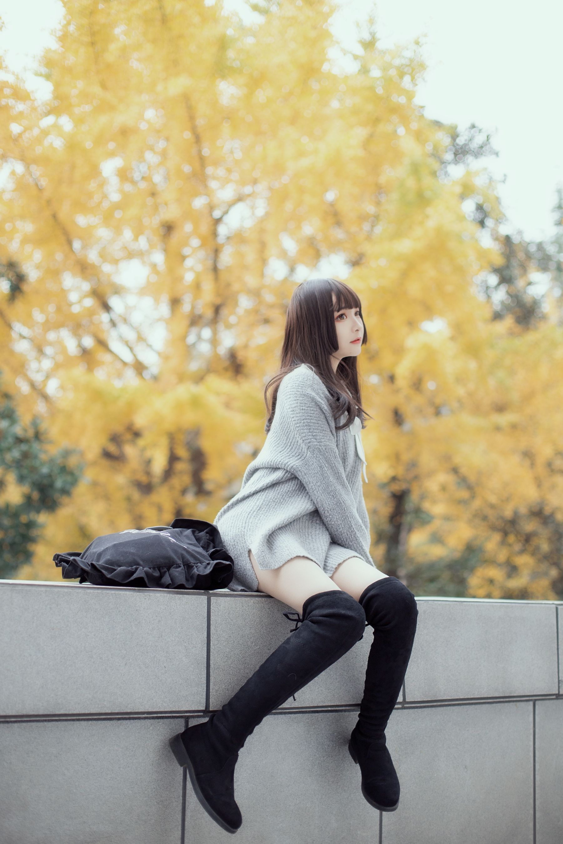 图片[5] - 古川kagura - 银杏树下 [21P] - 机器猫次元 - 机器猫次元