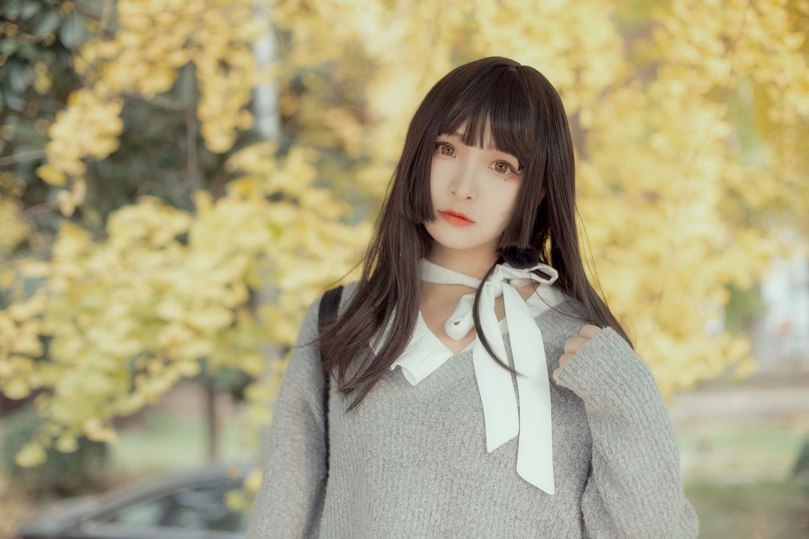 图片[2] - 古川kagura - 银杏树下 [21P] - 机器猫次元 - 机器猫次元